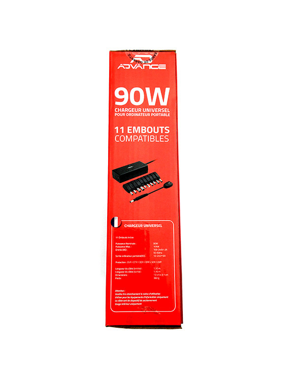 Chargeur PC Portable universel - Advance - Photo 4