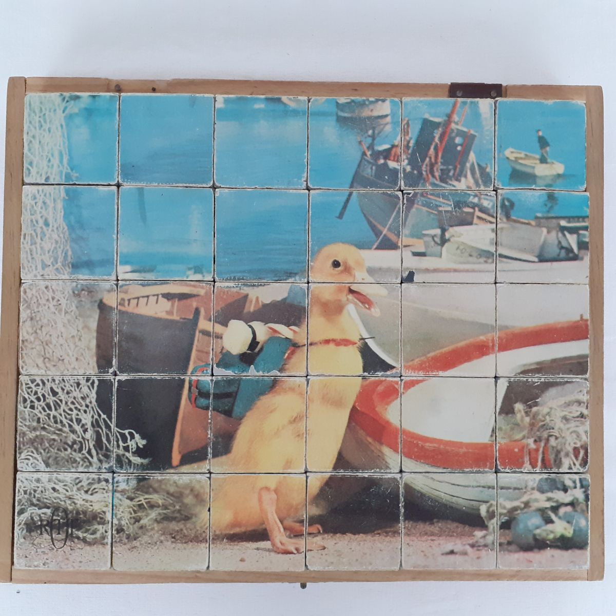 Jeu de cubes Saturnin - 4 Visuels différents - ORTF Bon état - Vue 2 - 