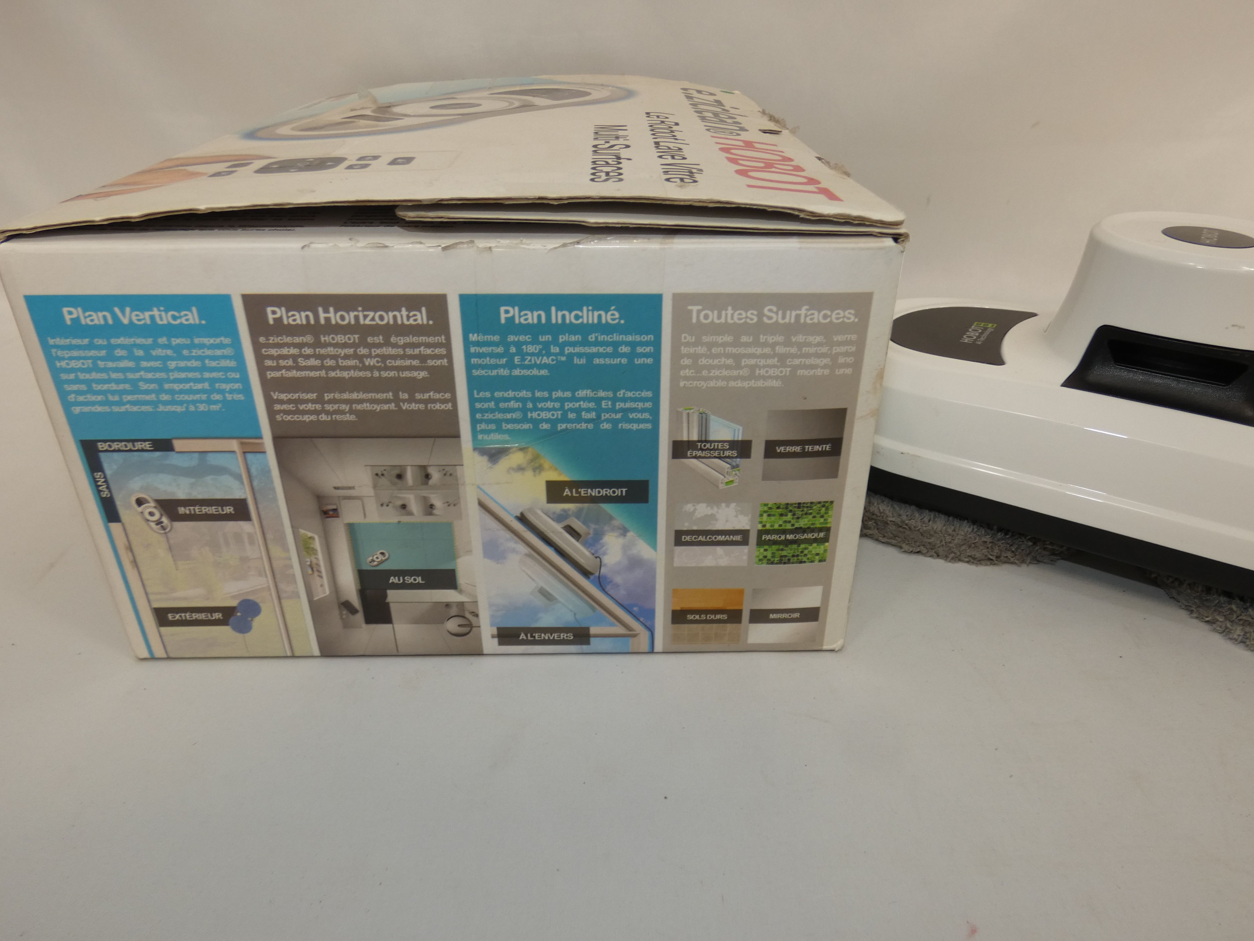 Robot lave vitre E.Ziclean Hobot 188 v2 - Très bon état - Photo 4