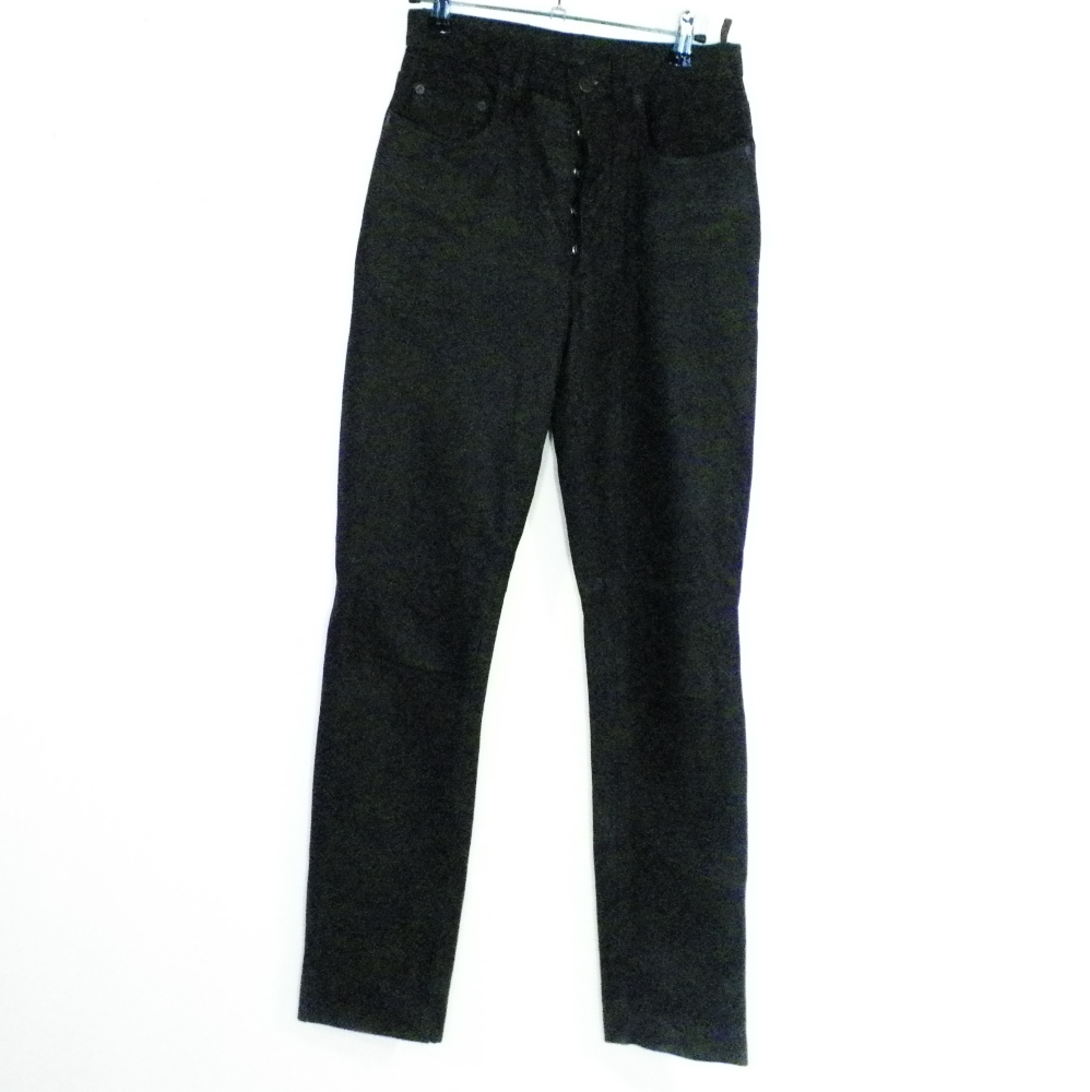 Pantalon Femme En Cuir Marron OAKWOOD Taille Estimée 34/36. Bon état -  reconditionné disponible sur Label Emmaüs