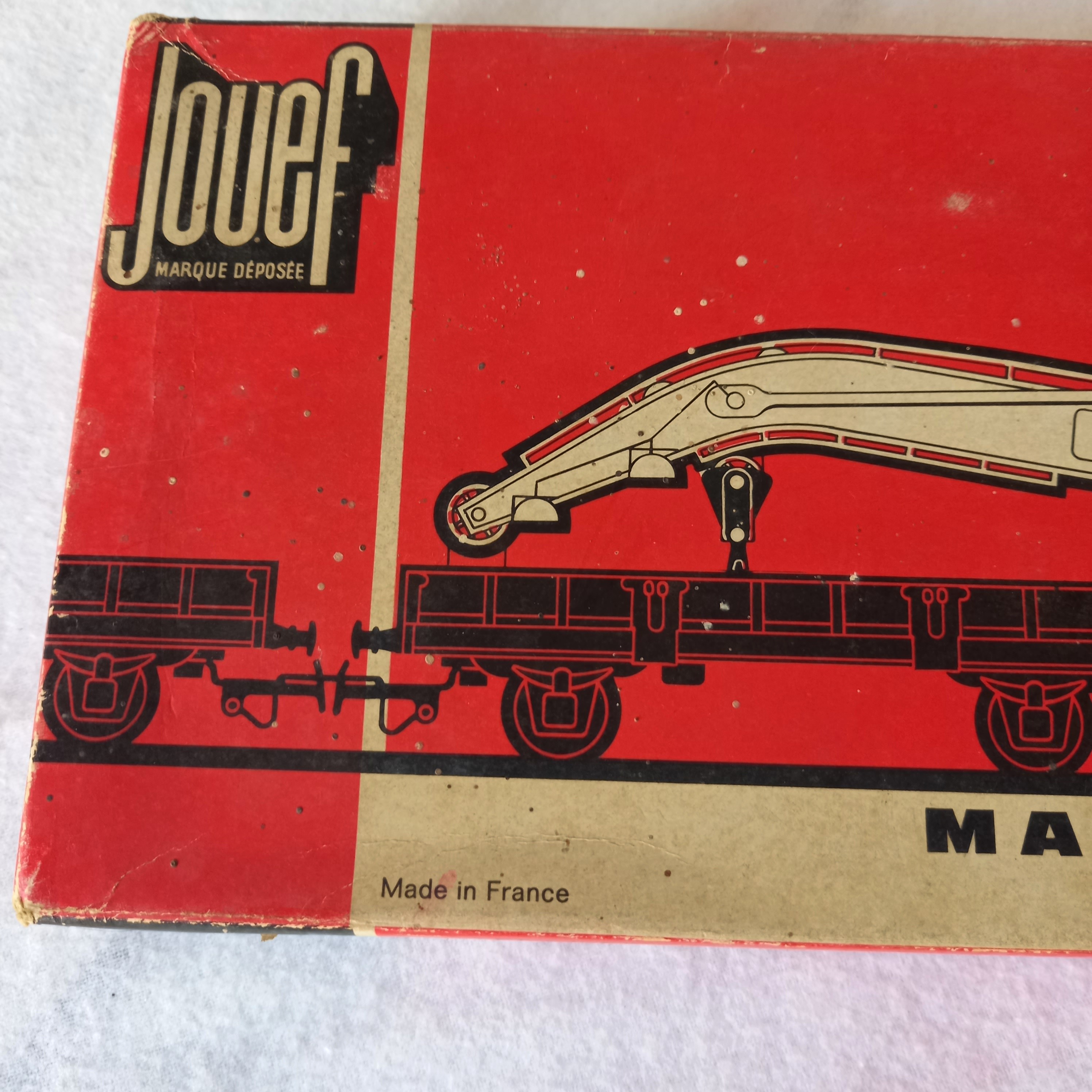 Vintage ancien train locomotive wagon Jouef Bon état - Vue 32 - 
