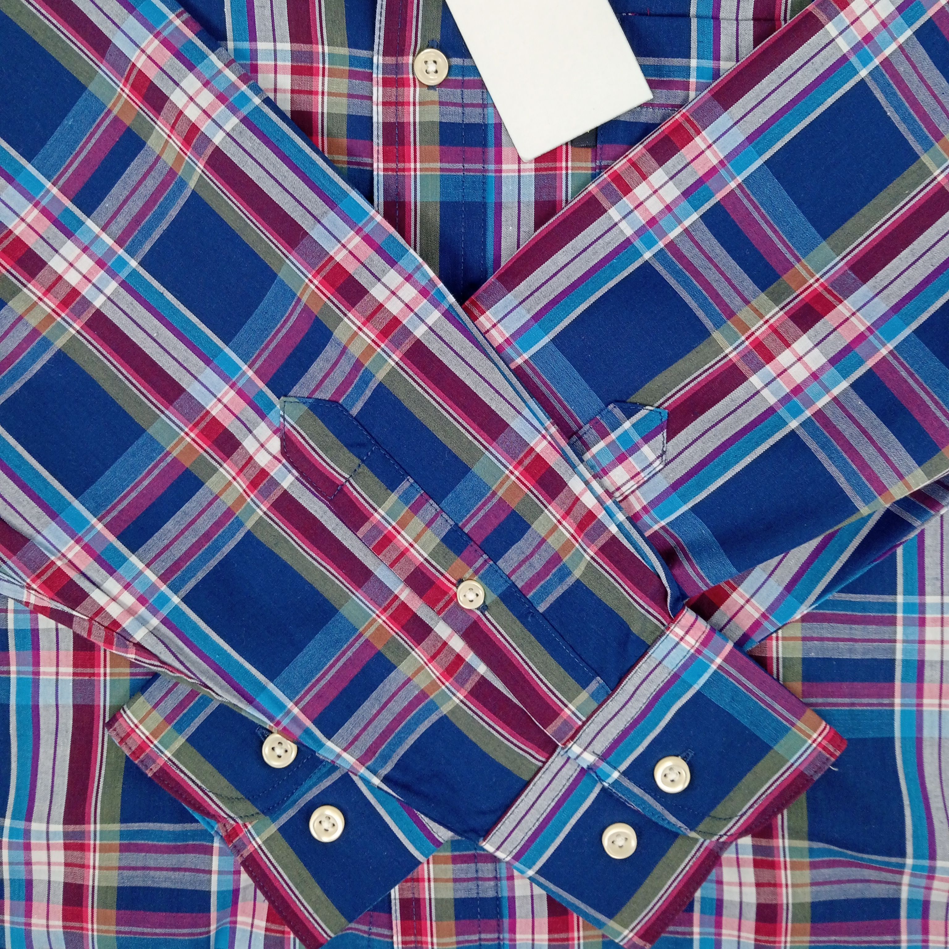 Chemise carreaux garçon 8 ans Sergent Major TBE - Vêtements