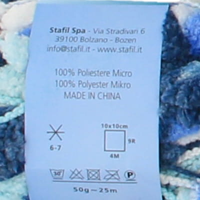 Lot de 9 pelotes avec pompons multicolores - STAFIL - 50 g par pelote - Photo 4