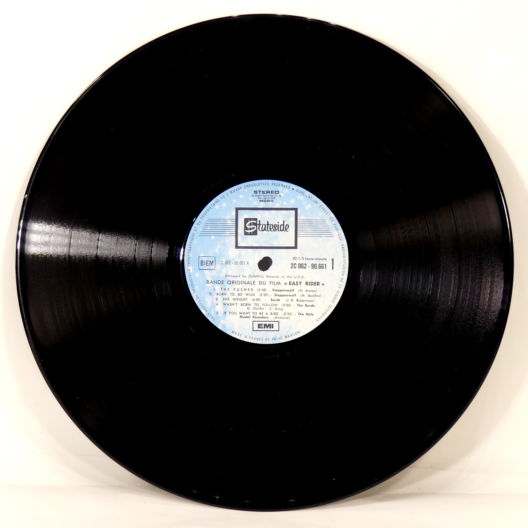 Voir photo 2 de Vinyle - Easy Rider Songs - 1970 Vinyle - Easy Rider Songs - 1970 Bon état - Vue 2 -