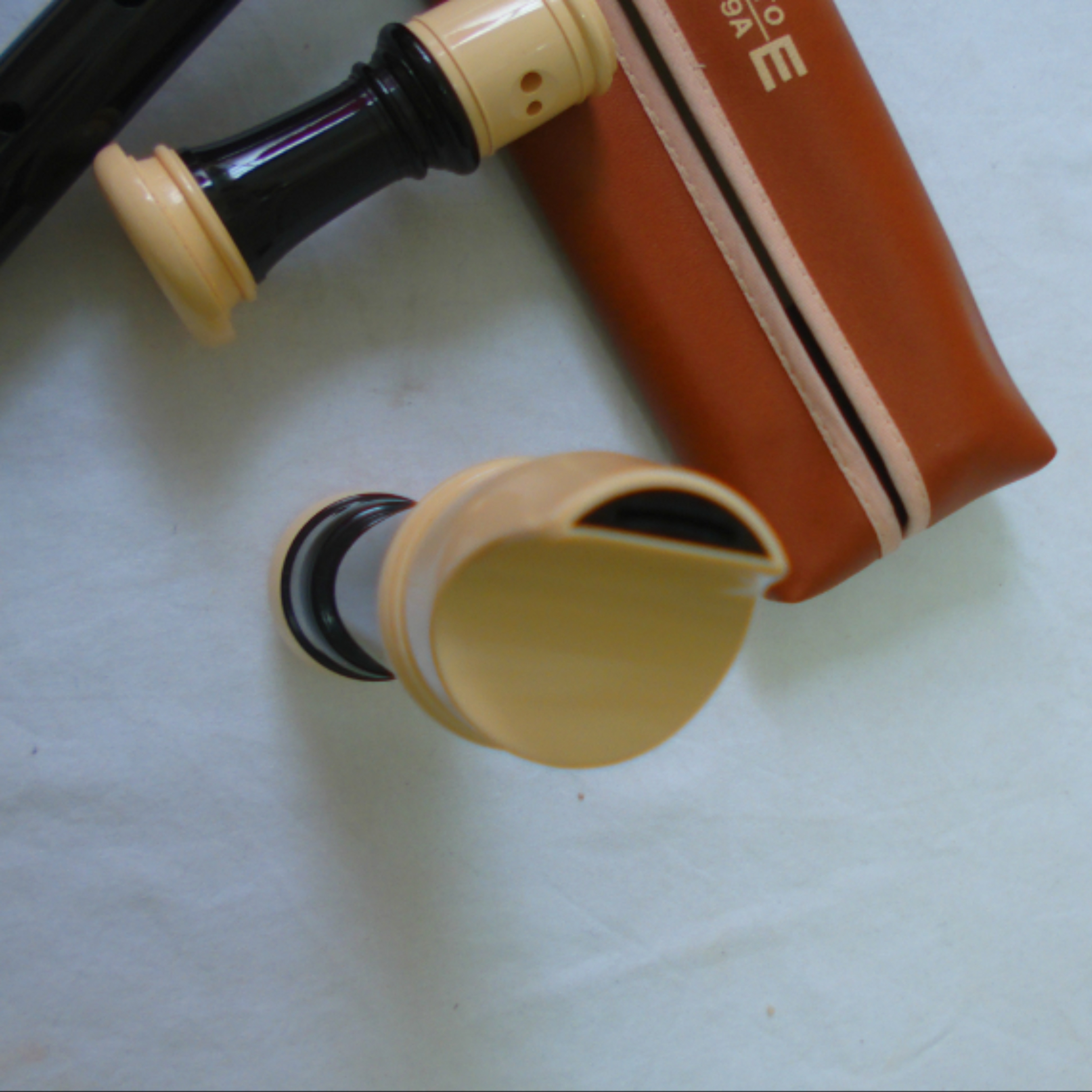 Flûte AULOS, ALTO 309A E, beige et marron foncé, 47.5 cm Très bon état - Vue 4 - 