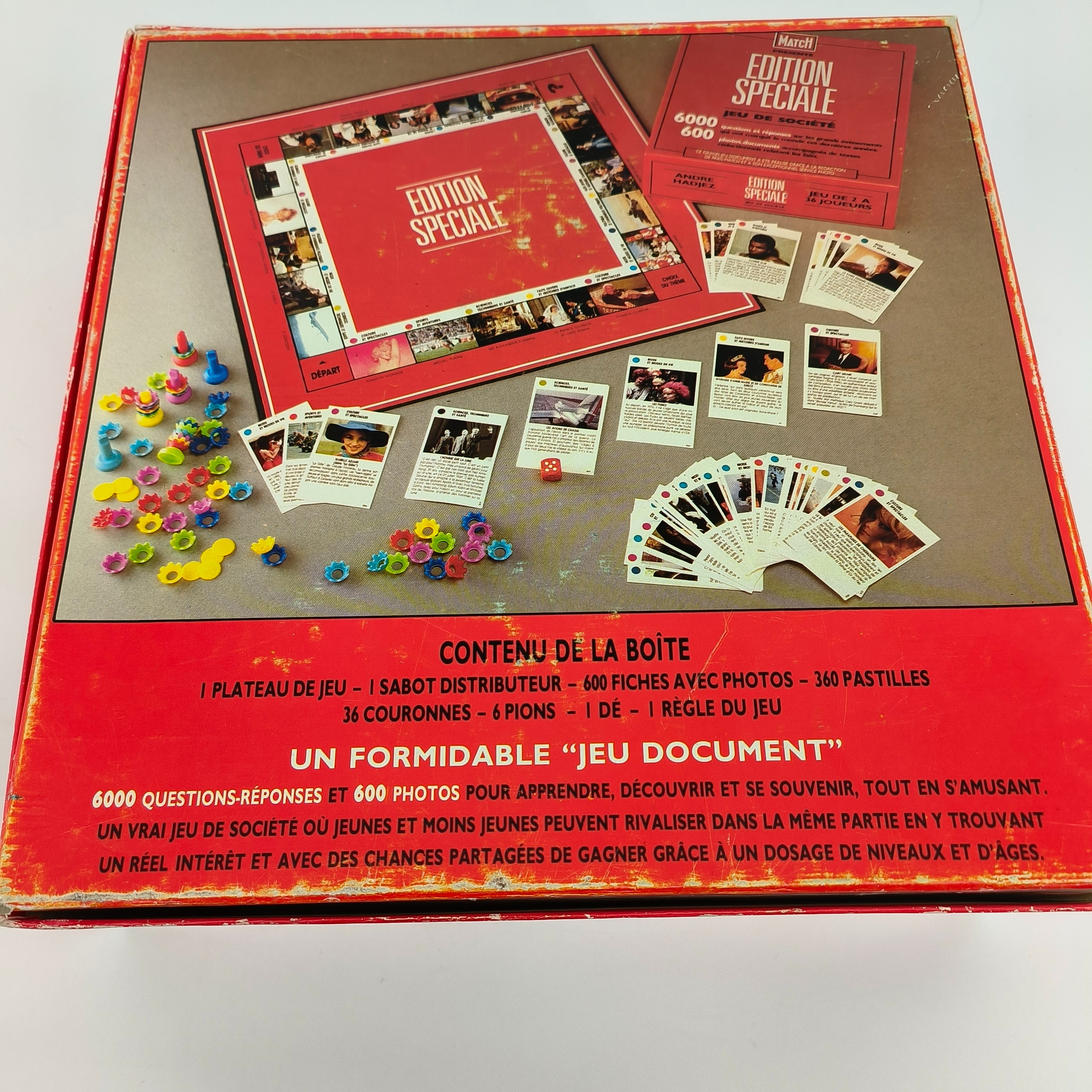 Voir photo 2 de Jeu de société- 'Édition spéciale' Paris Match Jeu de société- 'Édition spéciale' Paris Match - Vue 2 -