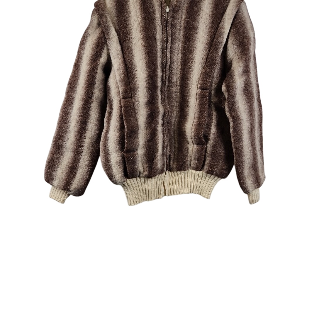 Roka - Veste taupe en laine - Taille 42/44 ( estimée)  -  reconditionné disponible sur Label Emmaüs