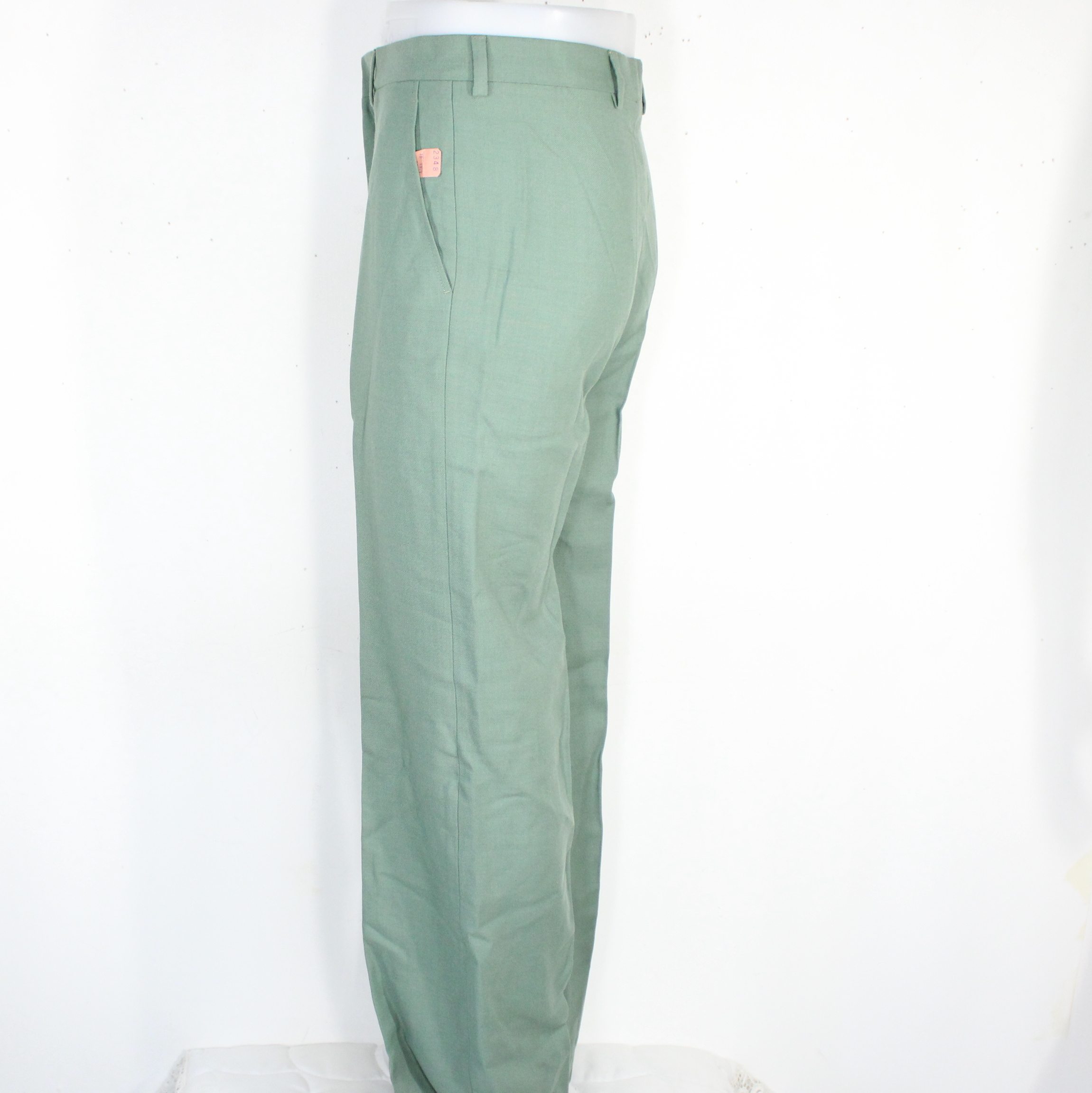 Pantalon Mixte VIntage Vert Militaire Taille Estimée 36 Comme neuf - Vue 2 - 