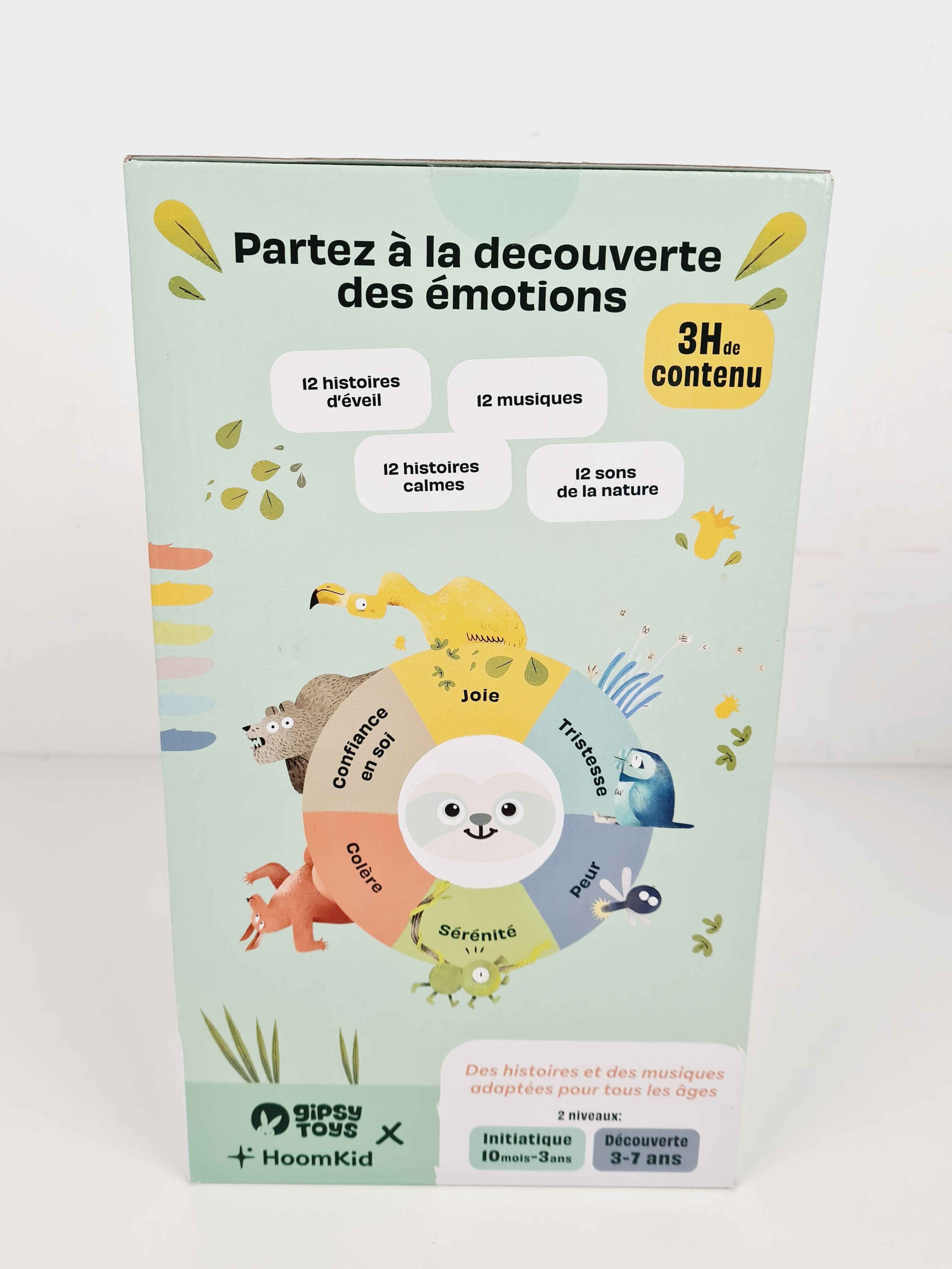 Peluche - Siméon, Mon Conteur d'Émotions - Gipsy Toys - 10 mois + Comme neuf - Vue 3 - 