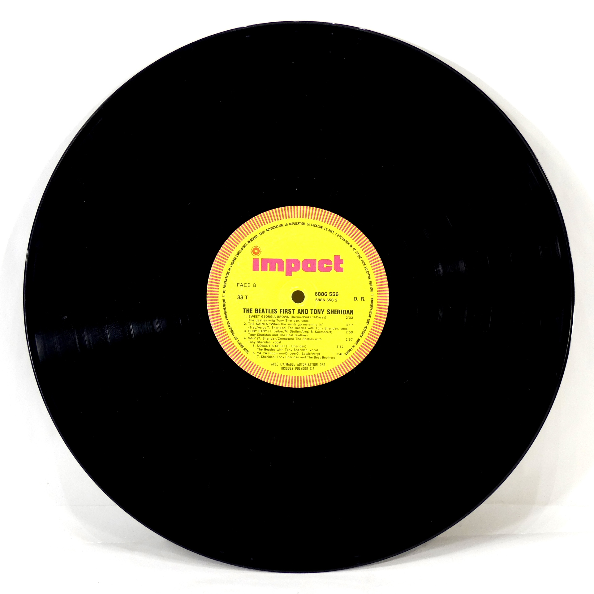 Vinyle - The Beatles First and Tony Sheridan Bon état - Vue 4 - 
