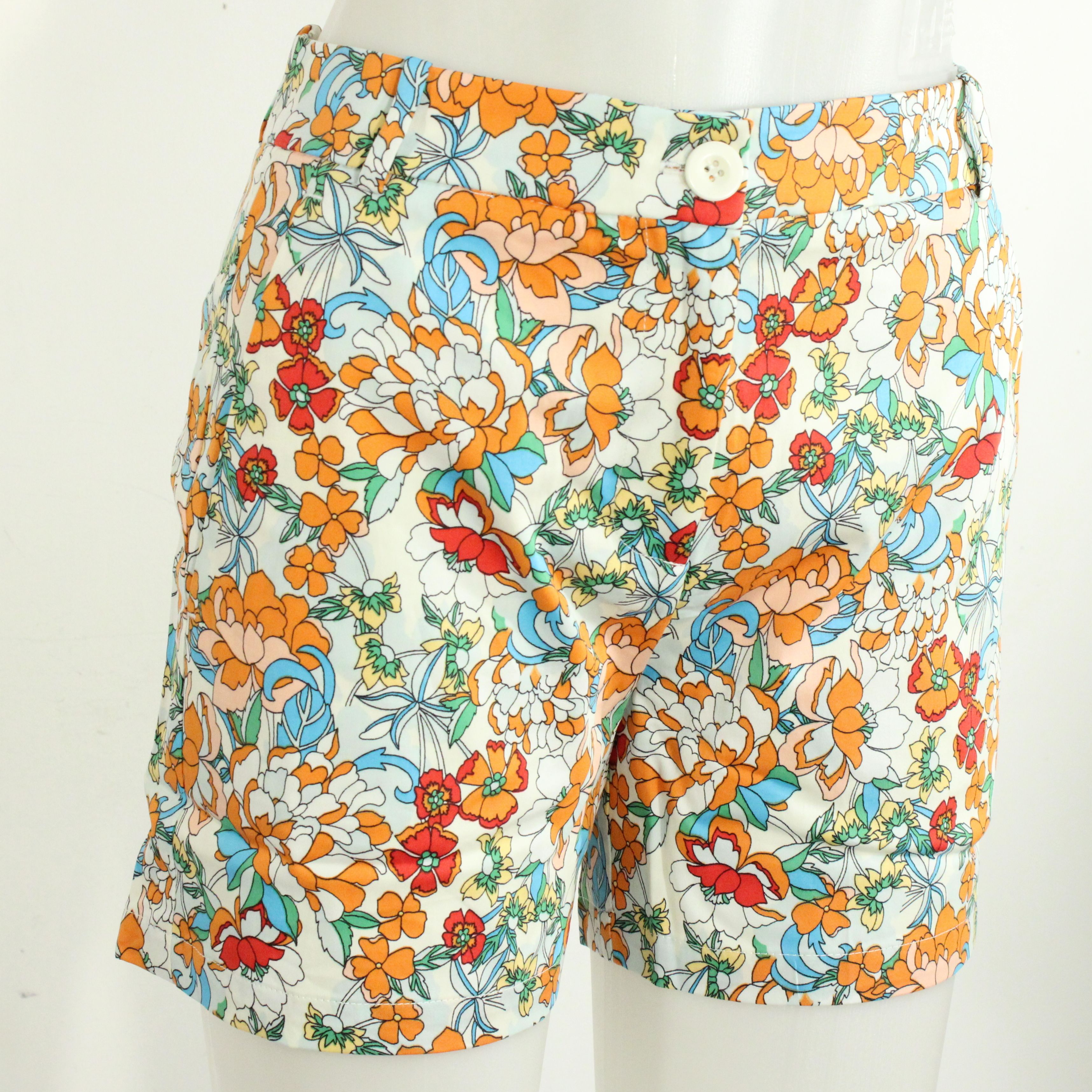 Short Femme Blanc Fleuri PROMOD Taille 36 - Photo 2