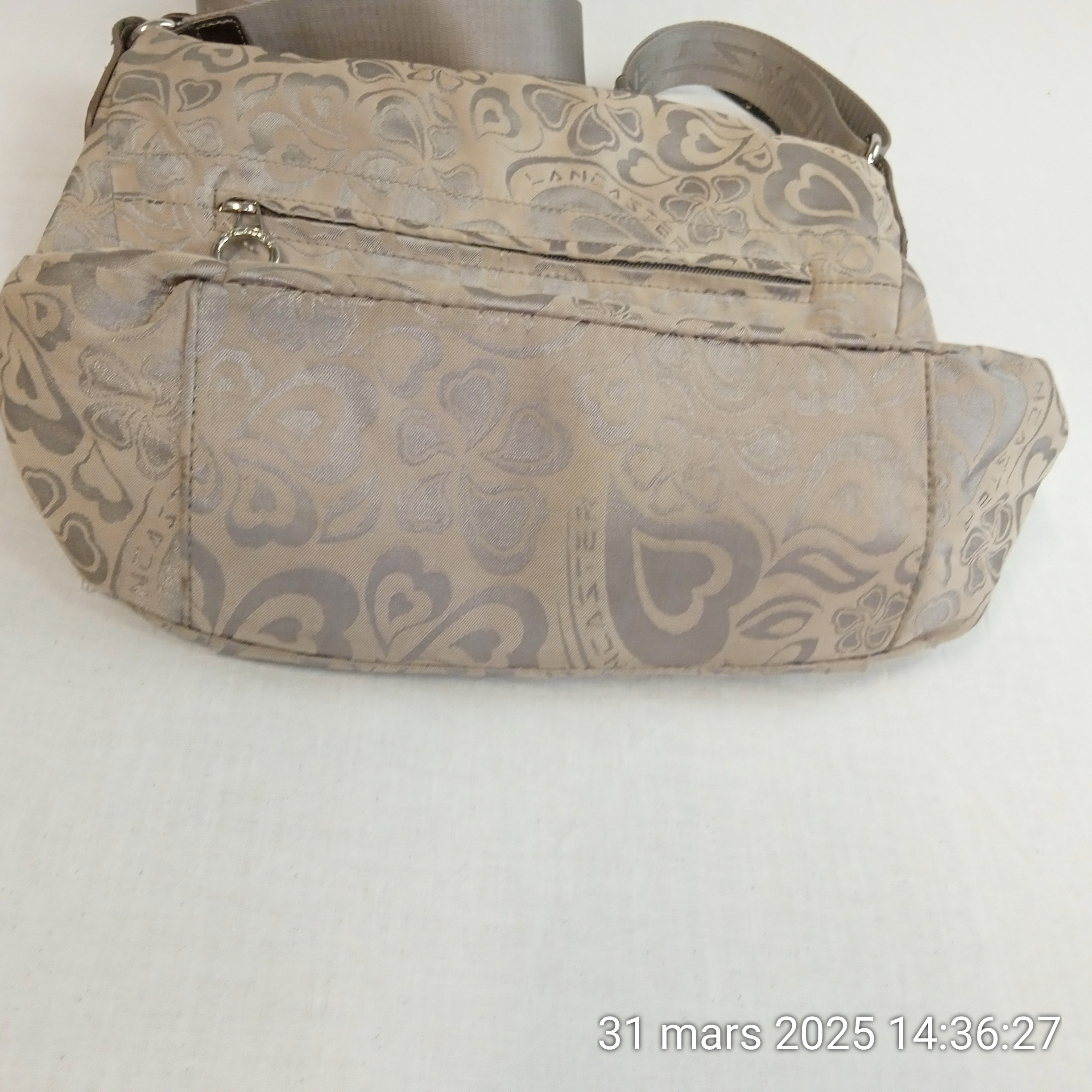 Sac à bandoulière LANCASTER en tissu - Photo 4