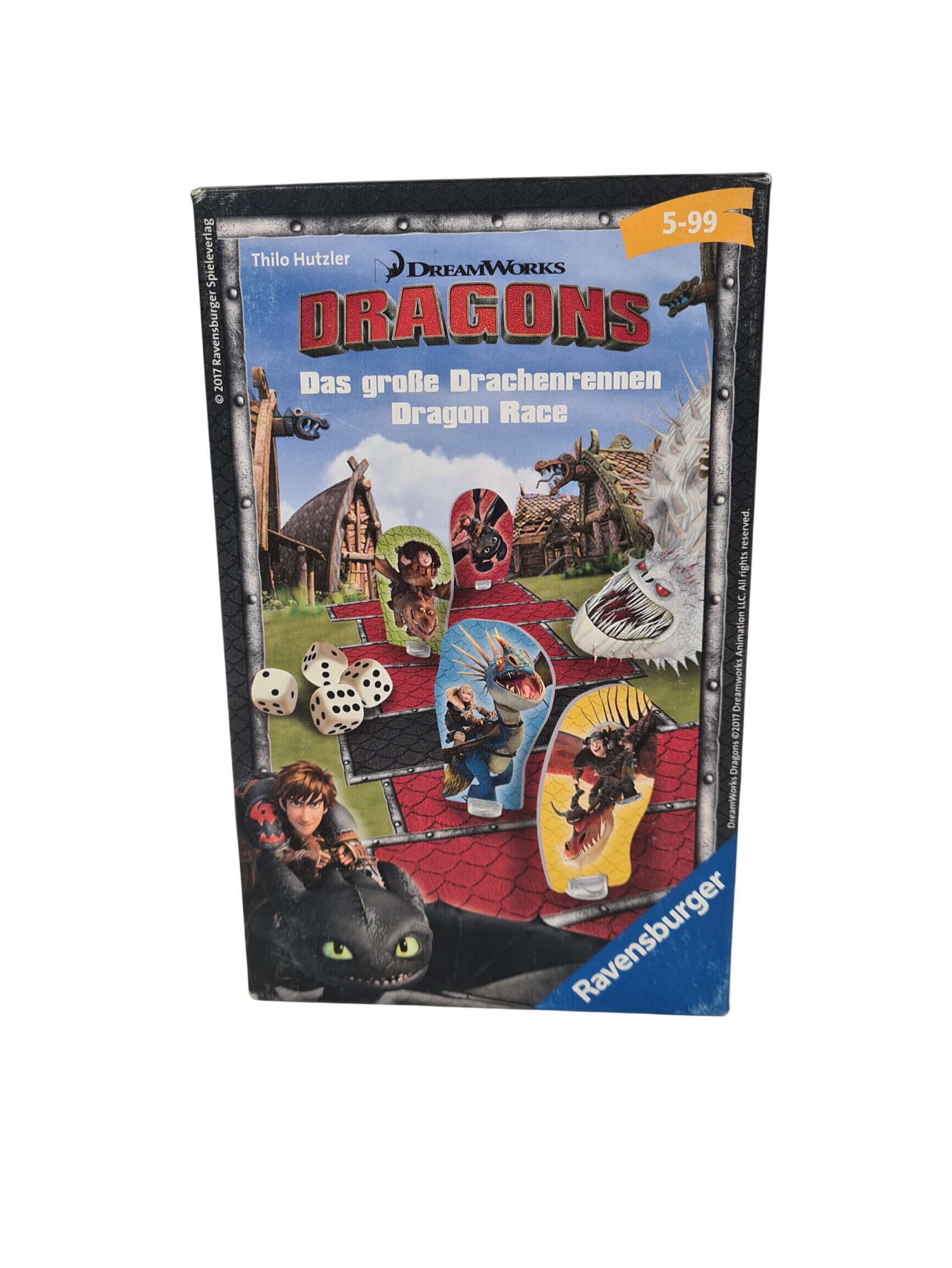 Jeu de cours - Dragon Race - DreamWorks Dragons - Ravensburger - 5 ans+ - Photo 0