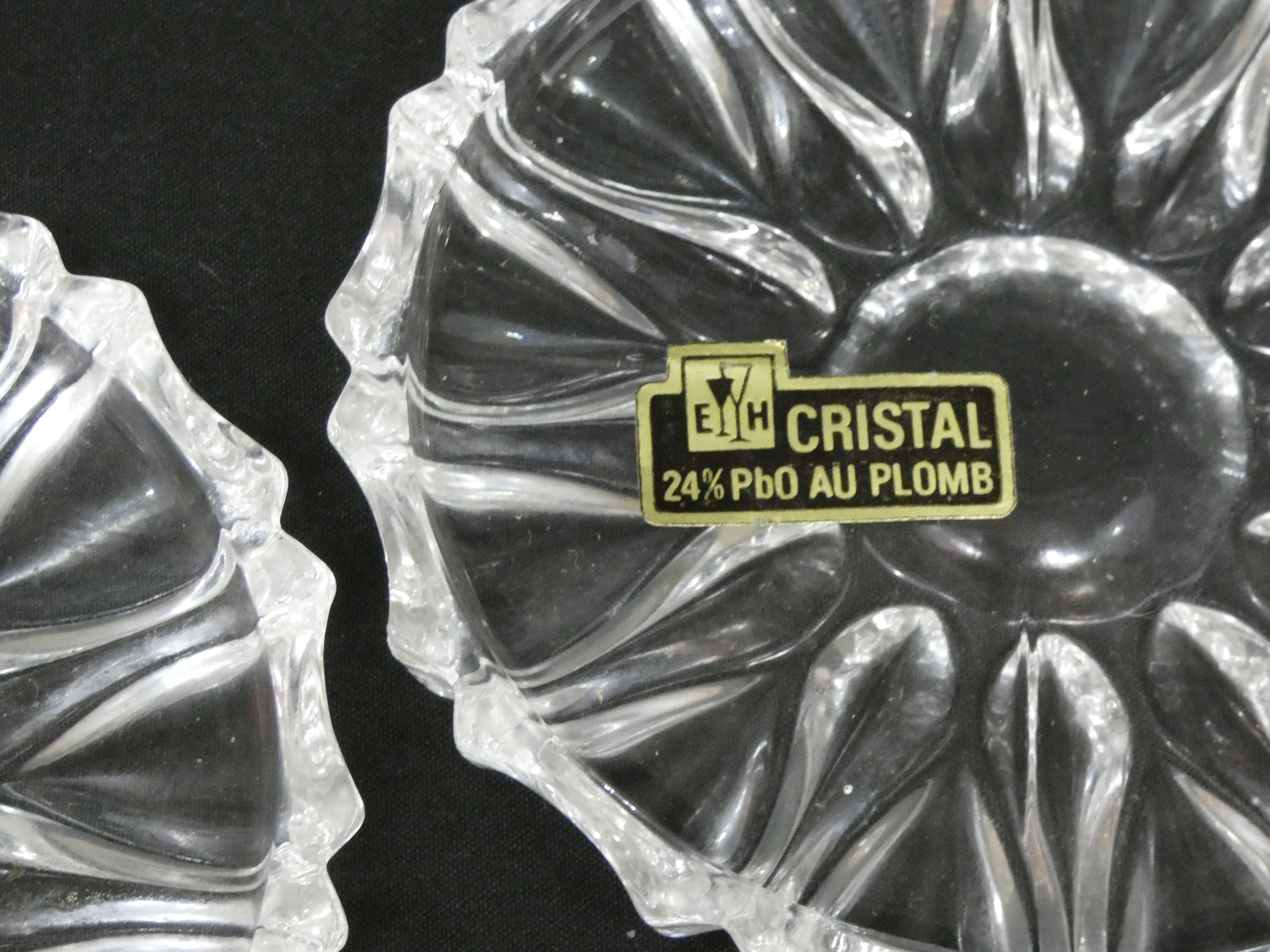 6 dessous de verre élégants en cristal - Photo 2