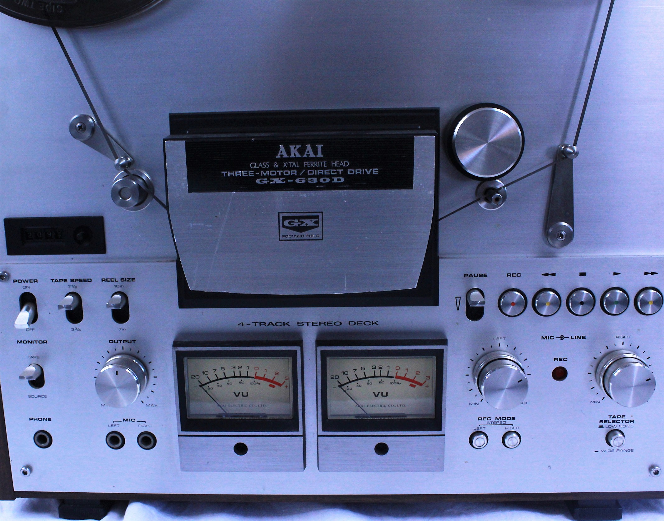 Magnétophone à Bande AKAI GX-630D – Vintage Hi-Fi – Pour Pièces