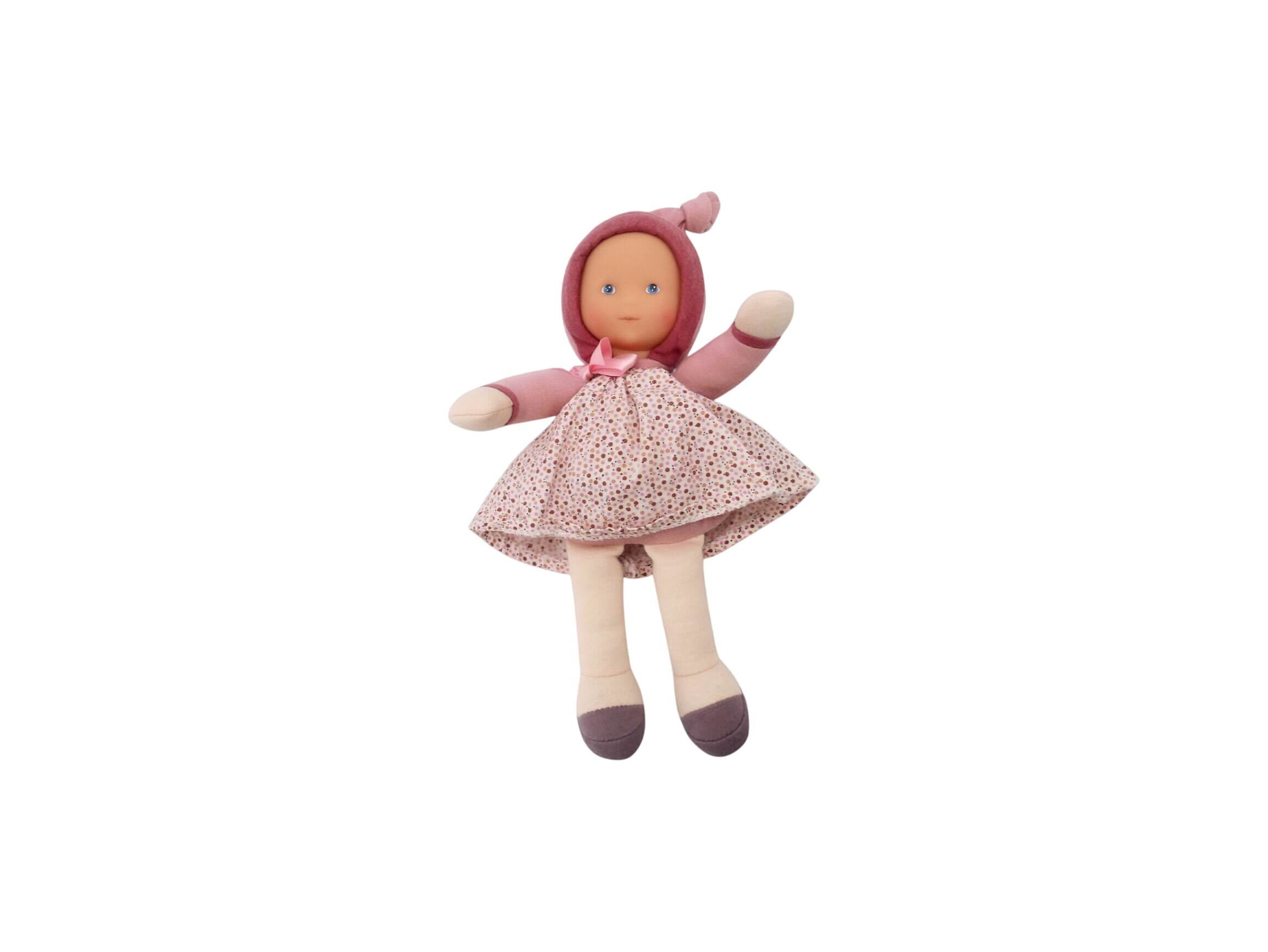 Poupée - Doudou - Mademoiselle Myrtille Très bon état -  reconditionné disponible sur Label Emmaüs