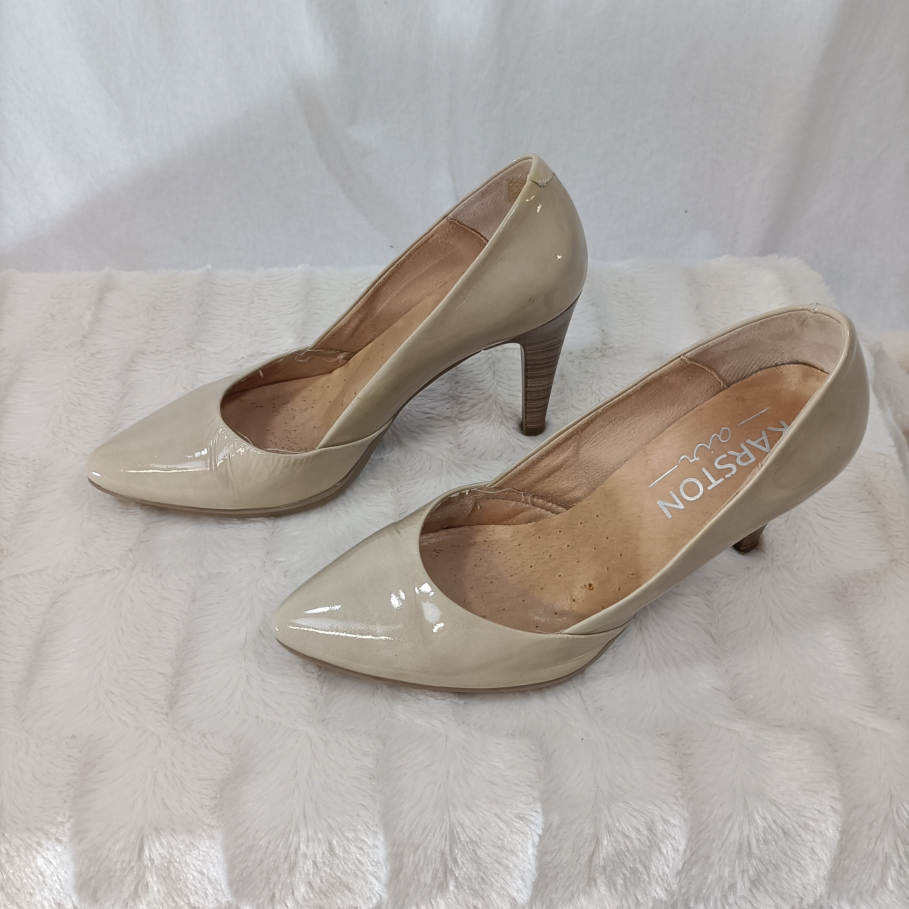 Escarpins vernies en cuir - Karston air - Taille 39 - Photo 4