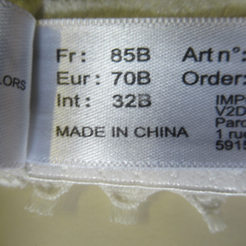 L1 - Soutien-gorge avec dentelle - Morgan de Toi - Taille 85B - Photo 4