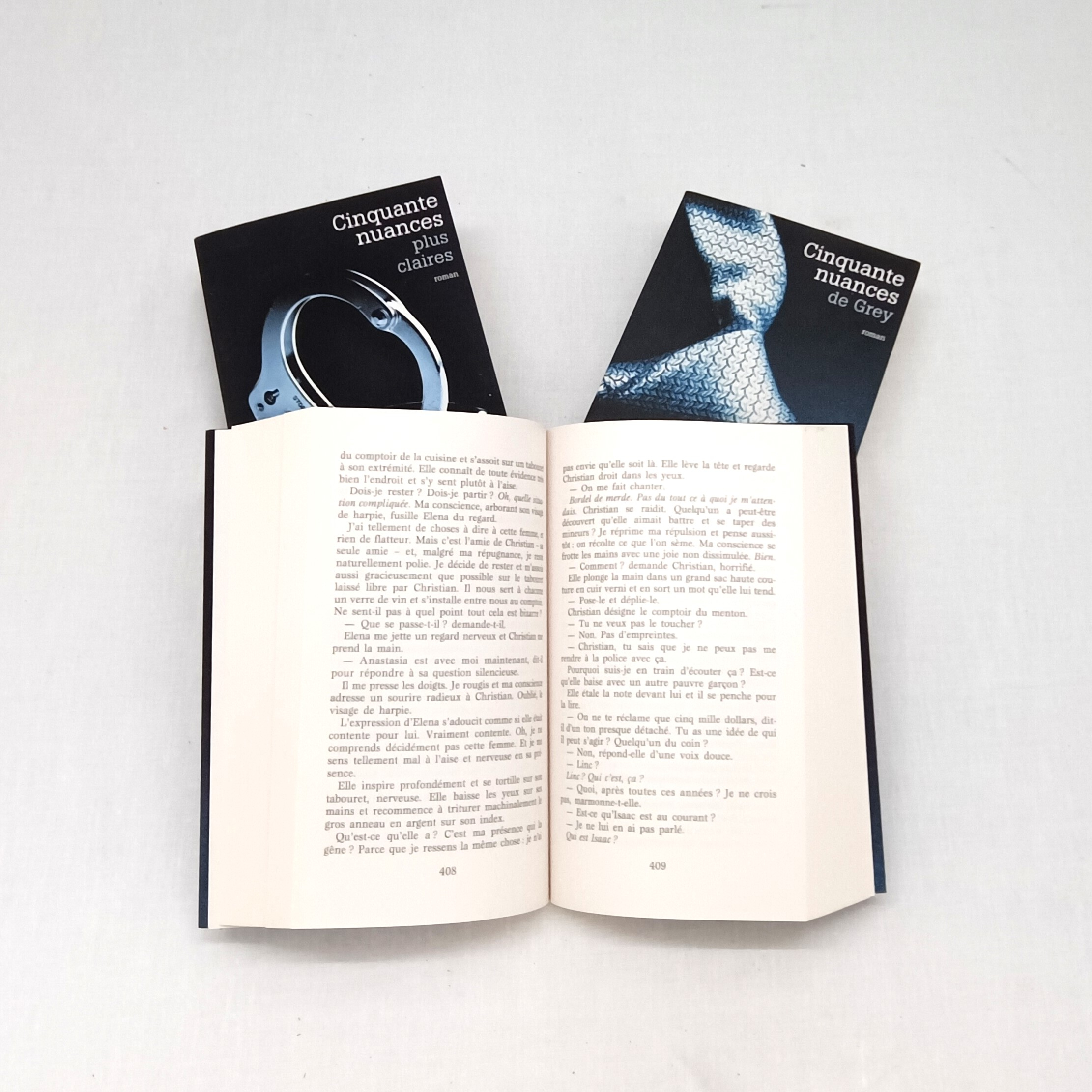 Lot de 3 livres Cinquante nuances de grey, plus sombre, plus claires - Photo 2