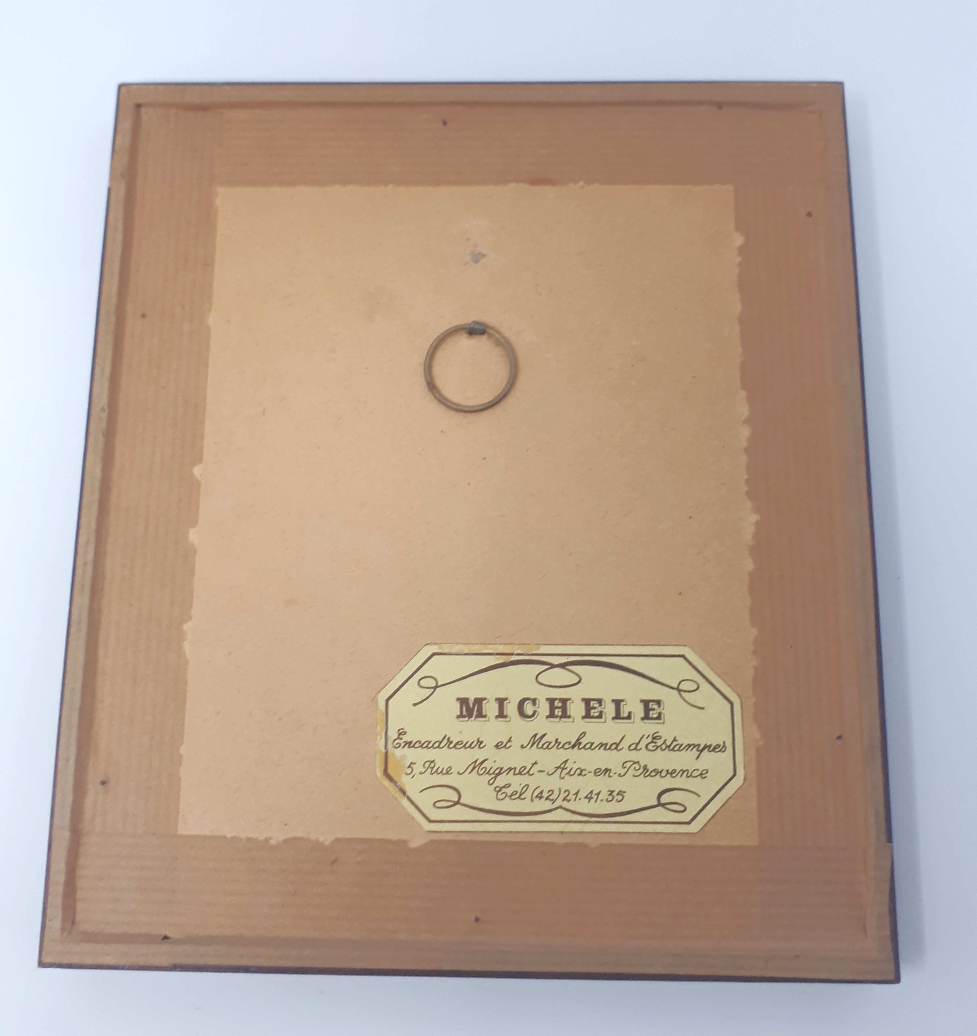 Gravure Jean Vyboud  - Photo 1