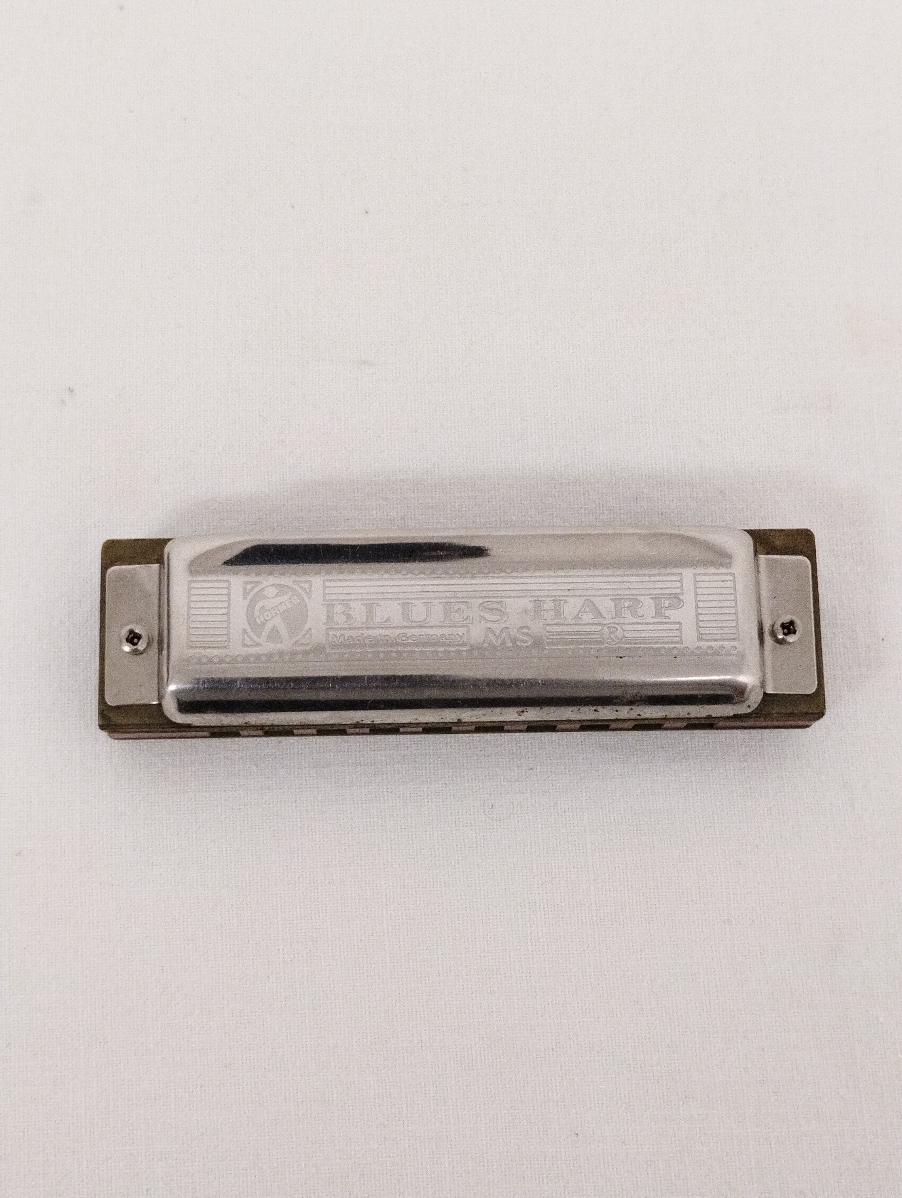 Harmonica vintage HOHNER BLUES HARP MS made in Germany  - Photo 2