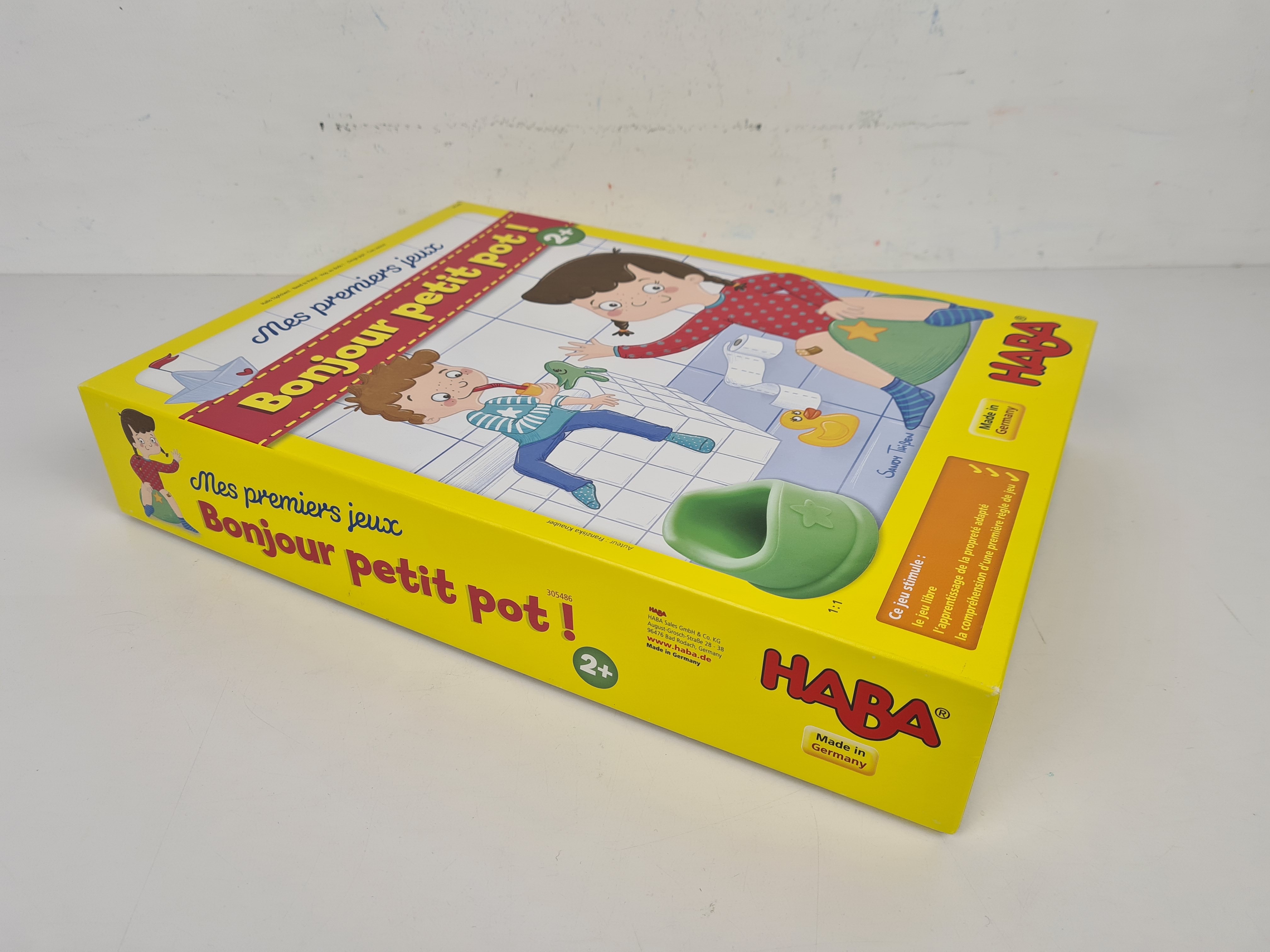Jeu de coopératif - Bonjour petit pot ! – Haba - 2ans + Bon état - Vue 4 - 