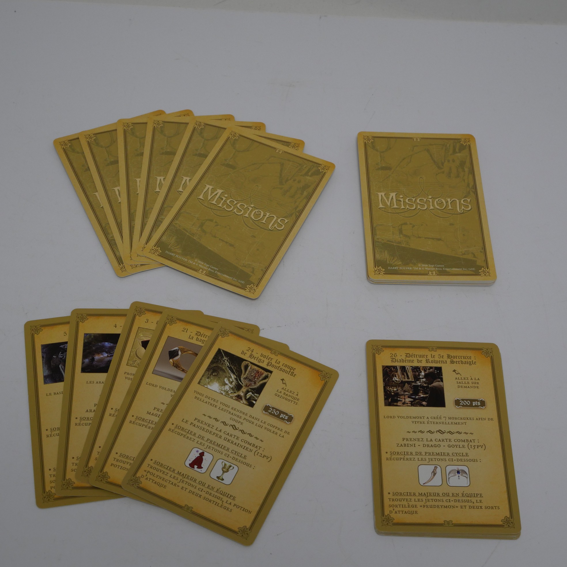 Jeu de société Harry Potter : Une année à Poudlard. Topi Games Très bon état - Vue 11 - 