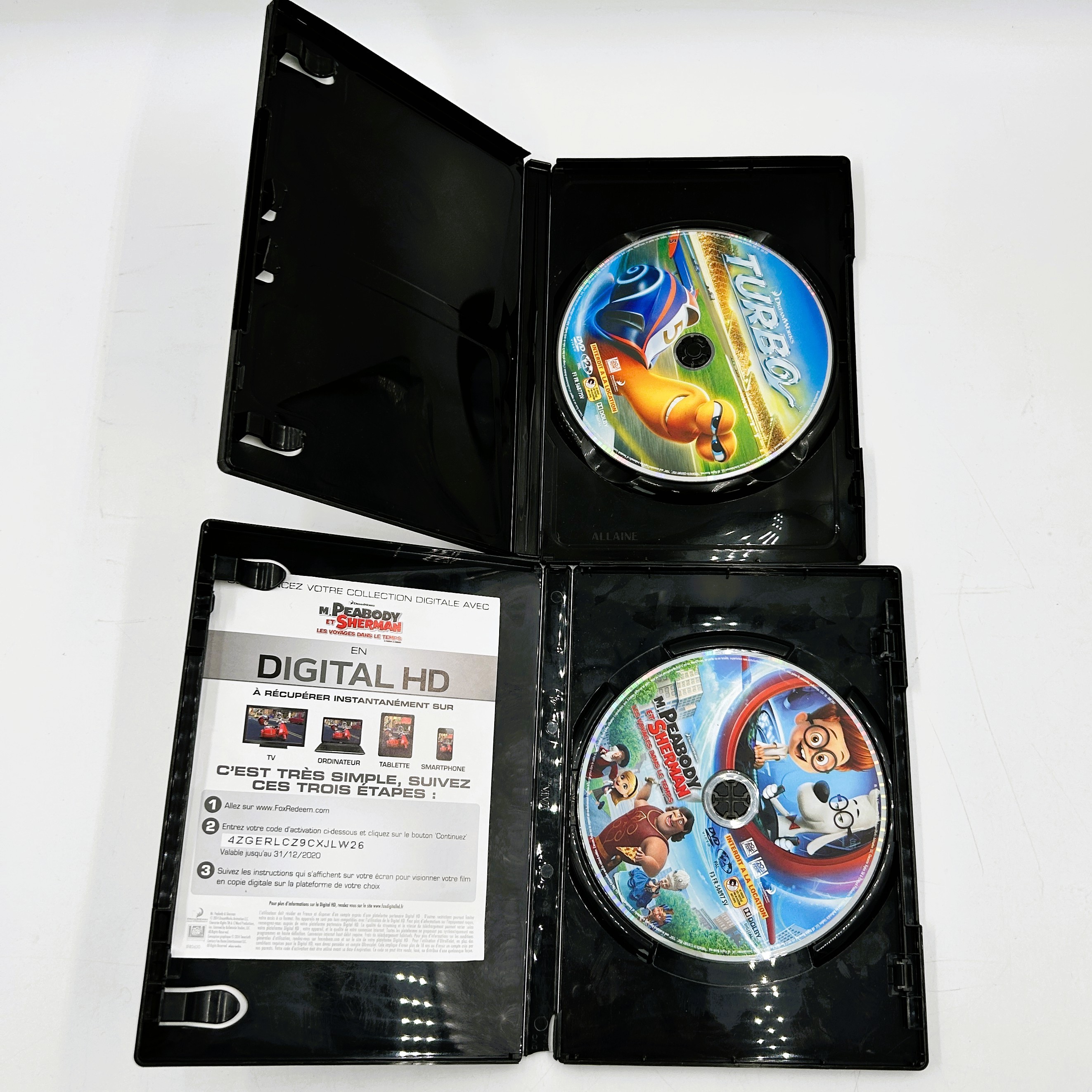 Voir photo 6 de 6 DVD Dreamworks 6 DVD Dreamworks Bon état - Vue 6 -