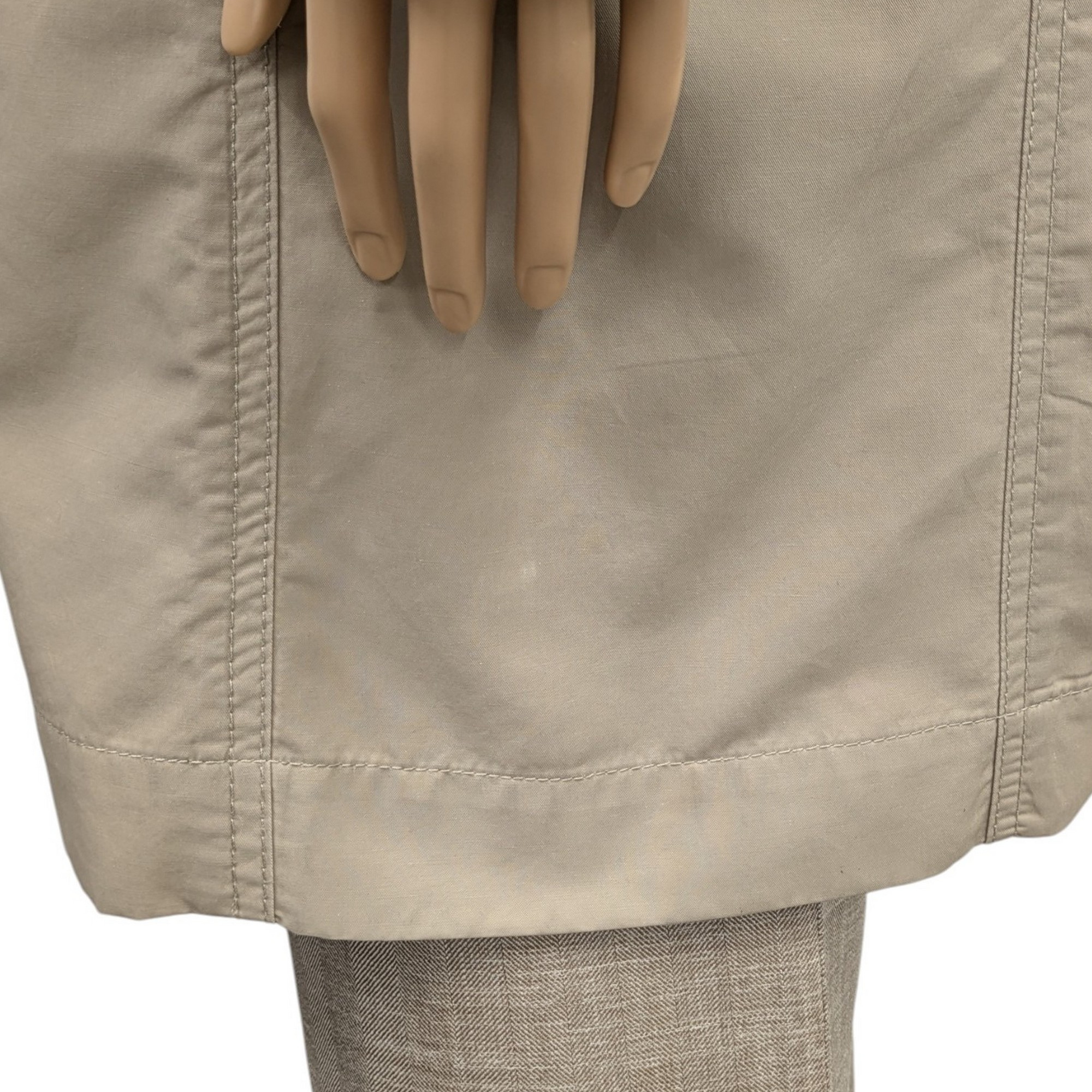 Veste Trench léger Pablo Gérard Darel T 42 en toile beige - Photo 5