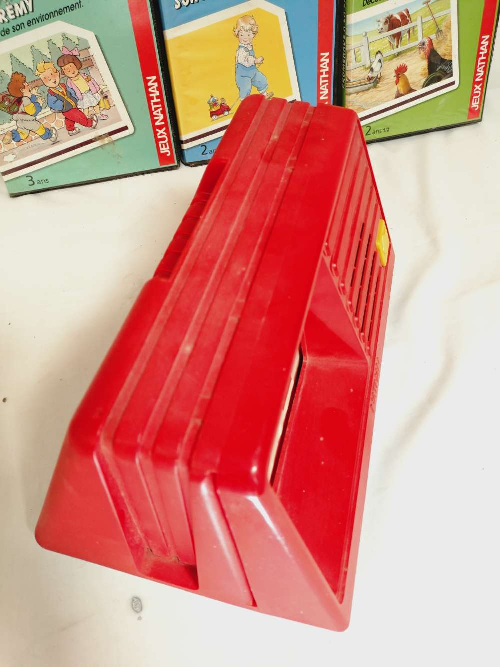 Jeu -Racontimage-Nathan-Imagier sonore-Vintage-Fonctionnel-Complet-1990  - Vue 12 - 