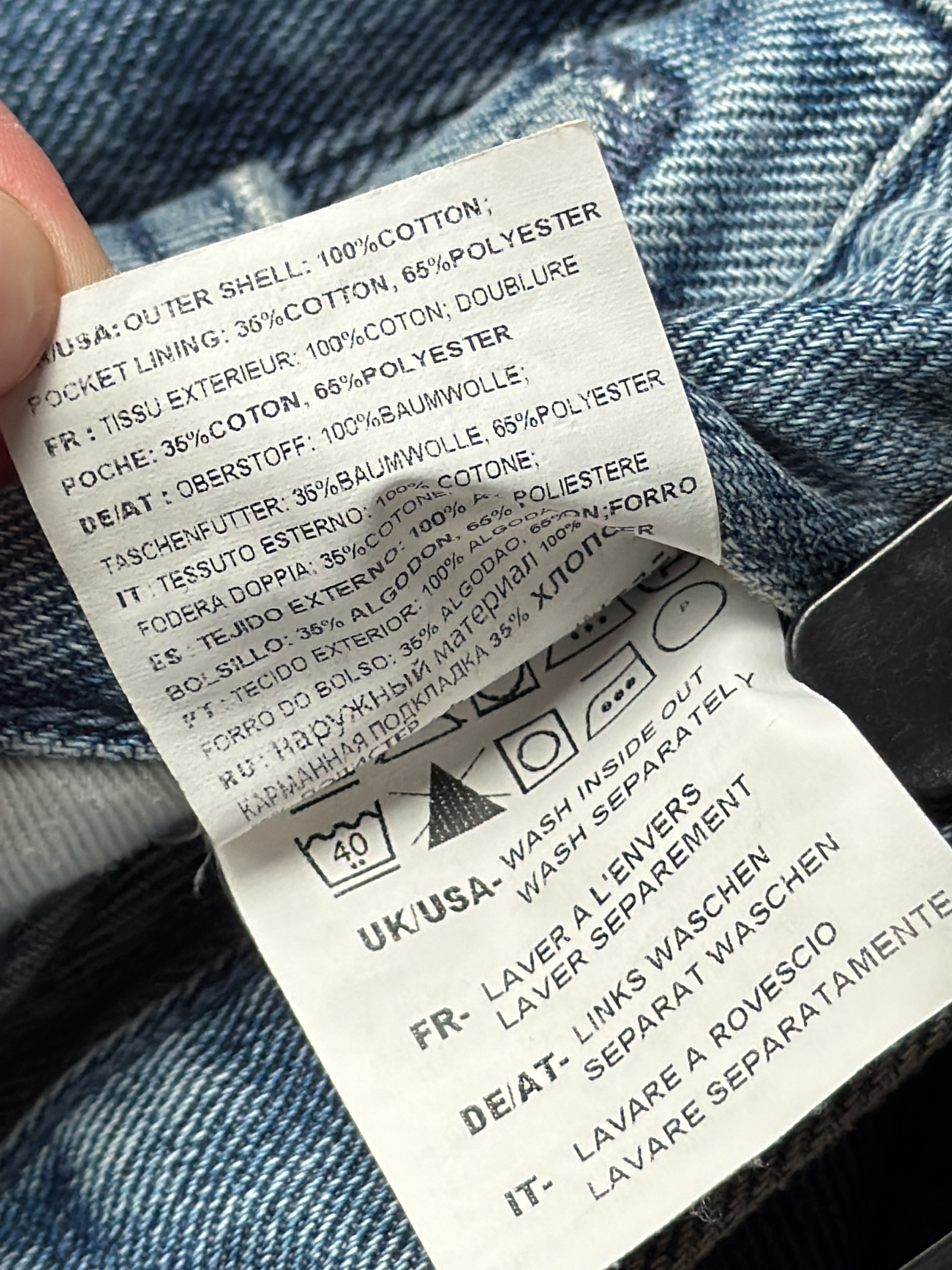 Pantalon Jean Edwin Taille unique Très bon état Très bon état - Vue 6 - 