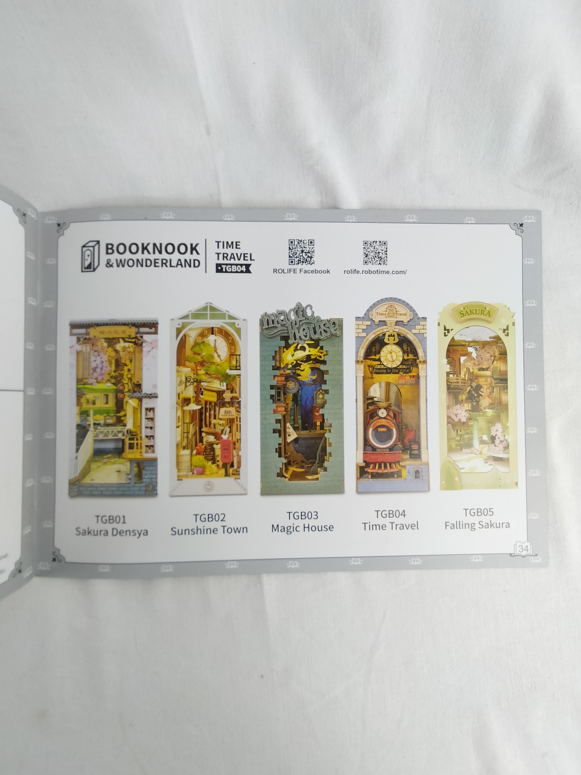 ✨🚂 Maquette décorative ROLIFE BOOK NOOK – TIME TRAVEL TGB04 ✨ Comme neuf - Vue 12 - 