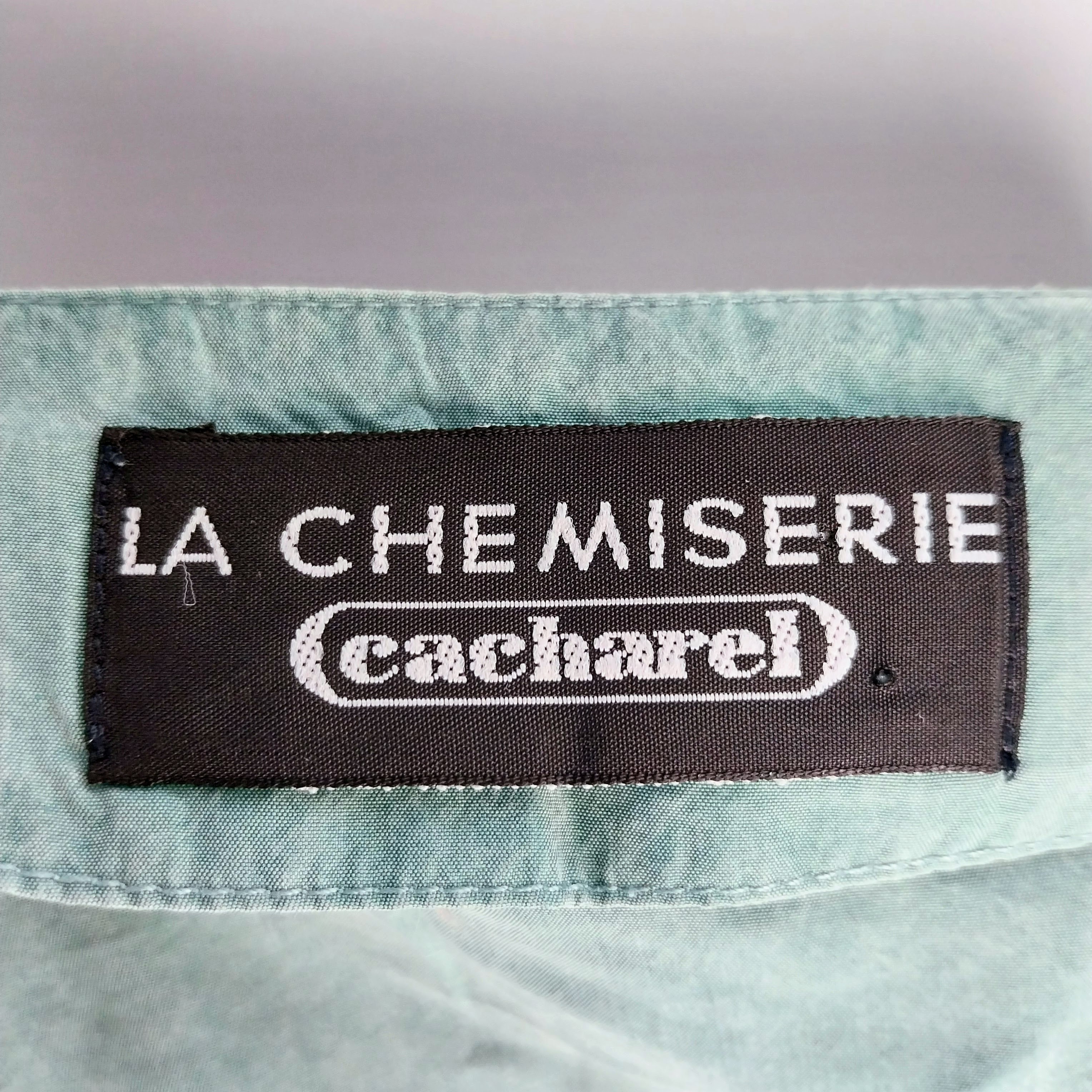 Voir photo 6 de Chemise en soie - CACHAREL - T2 Chemise en soie - CACHAREL - T2 Très bon état - Vue 6 -