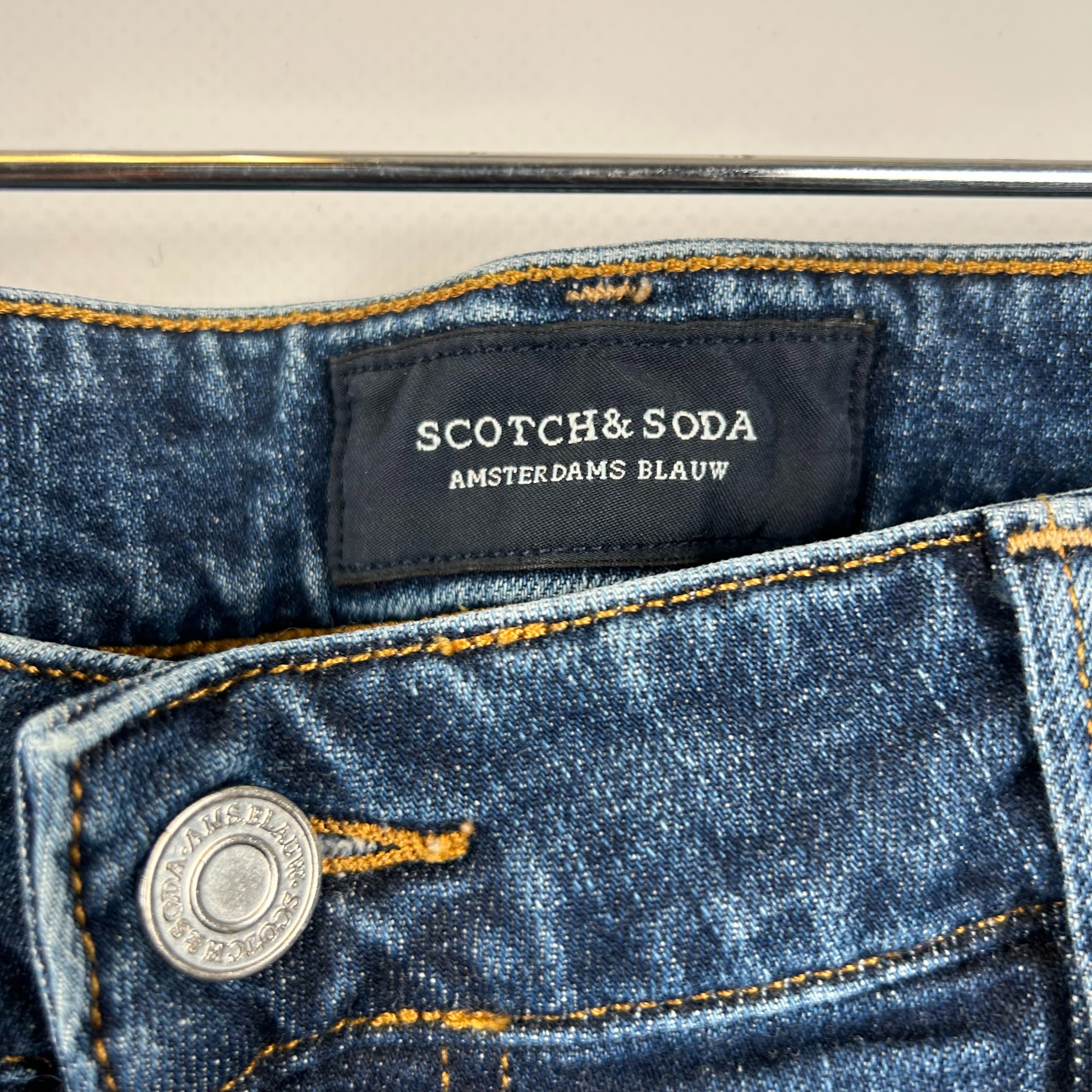 Scotch & Soda - Jean bleu - Taille 46 - Photo 3