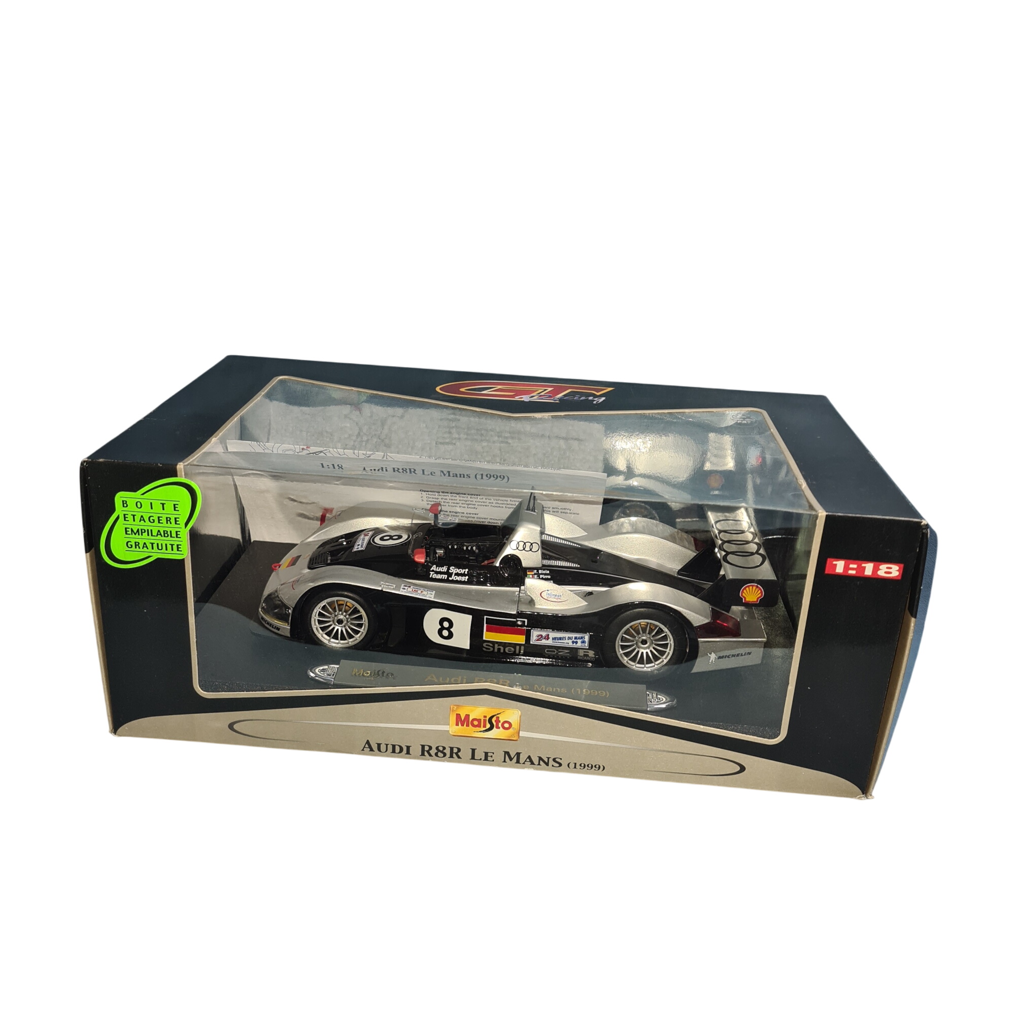Voiture collection Audi R8R Bon état -  reconditionné disponible sur Label Emmaüs