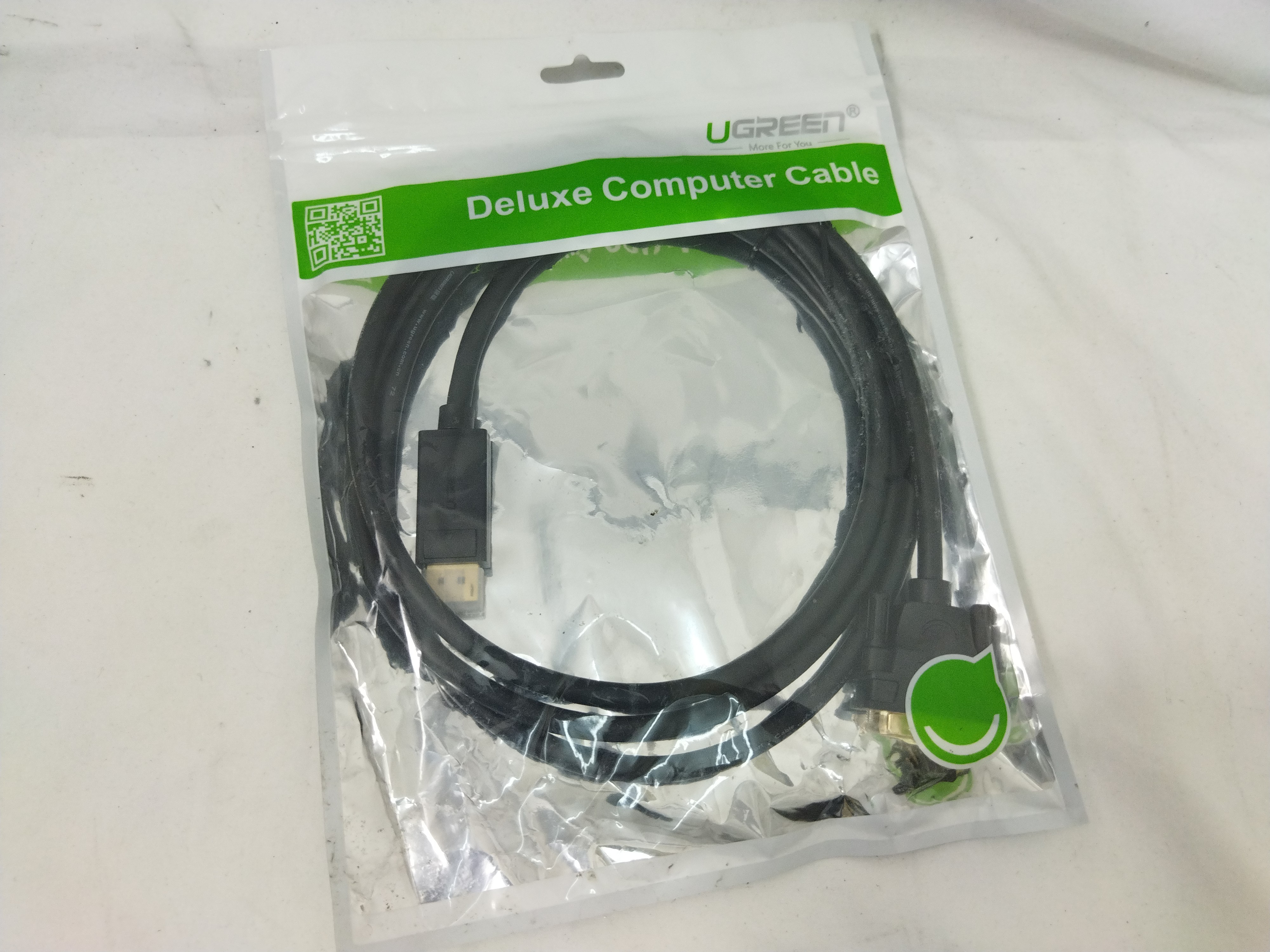 Voir photo 3 de Câble Deluxe Computer DVI vers DisplaPort dans son emballage d'origine Câble Deluxe Computer DVI vers DisplaPort dans son emballage d'origine Comme neuf - Vue 3 -