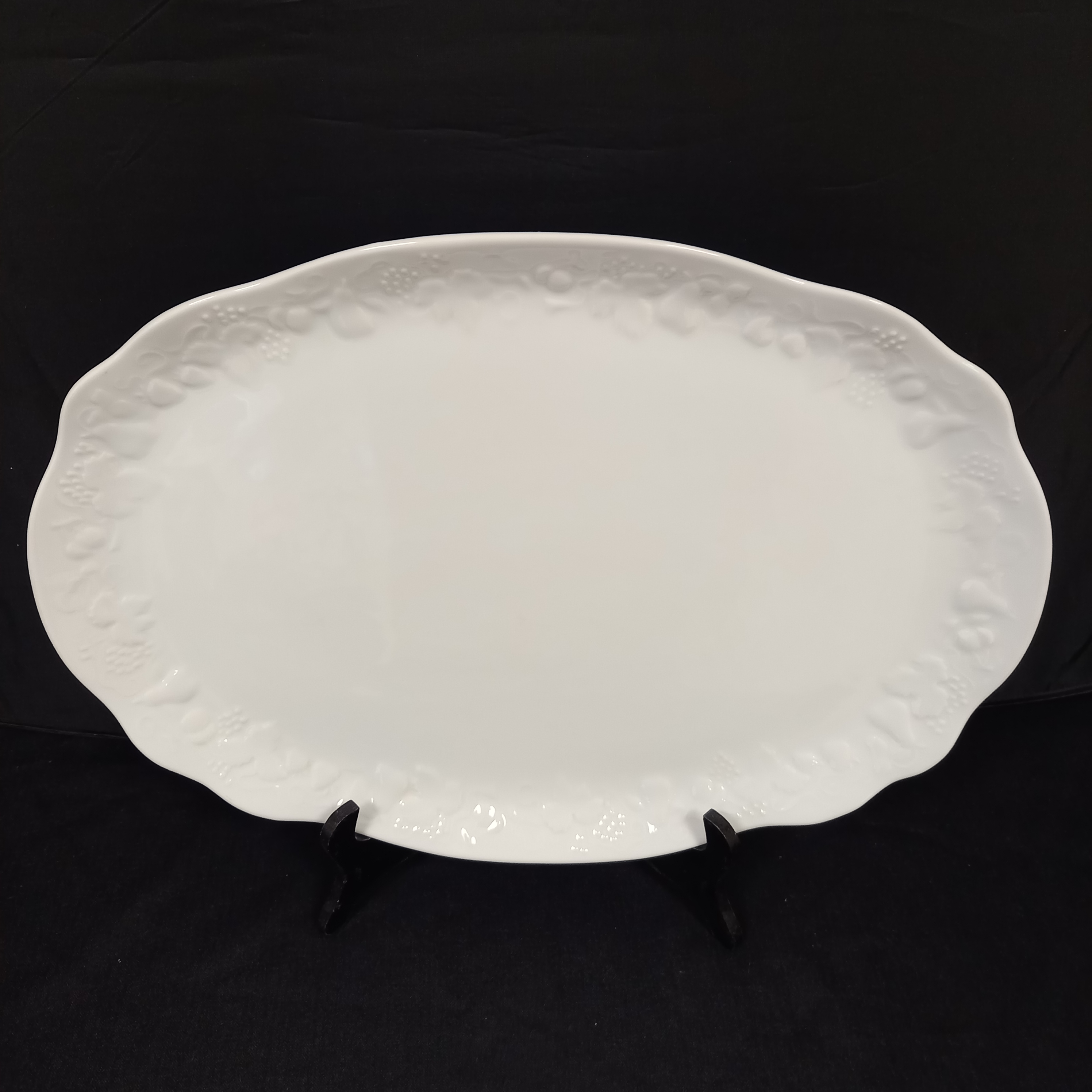 Mini Plat De Service Ovale En Fonte HAWOK 6,1 Pouces X 3,85