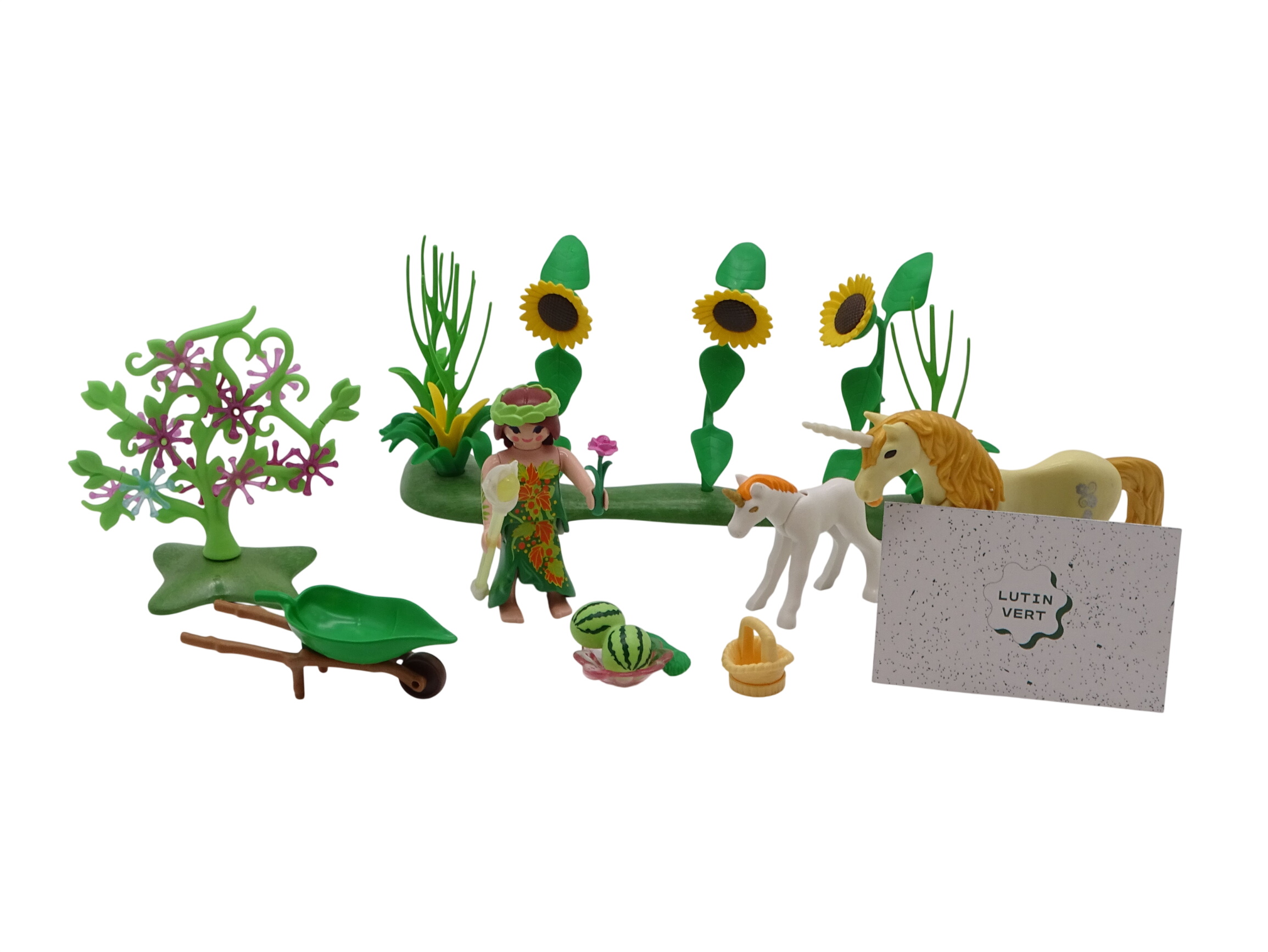 Playmobil 5442 « La Fée jardinière et ses licornes » d'occasion PLAYMOBIL - Dès 3 ans | Ref 13061 Très bon état -  reconditionné disponible sur Label Emmaüs