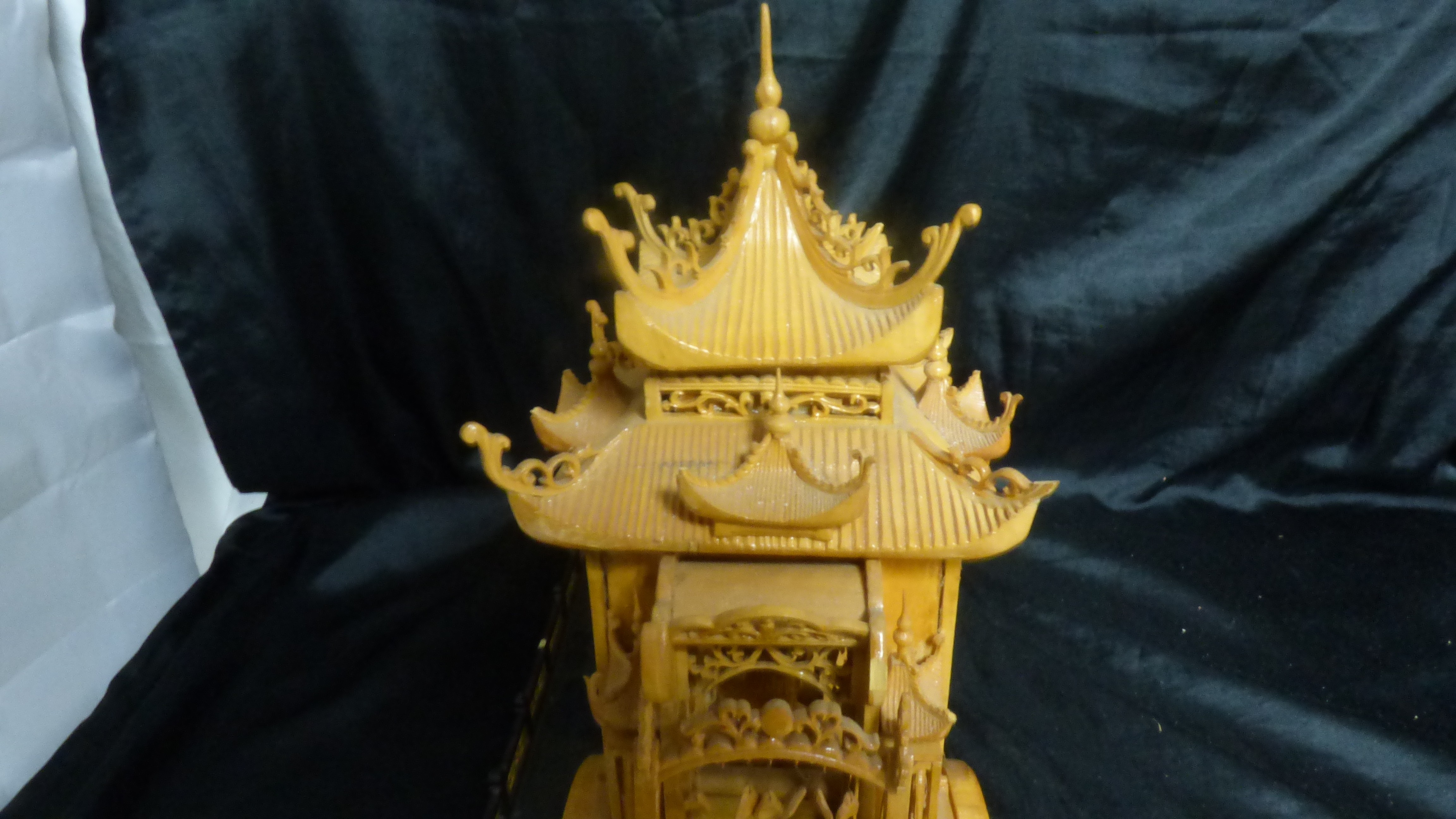 Diorama Chinois Rhinocéros tirant une calèche d'empereur - Photo 21