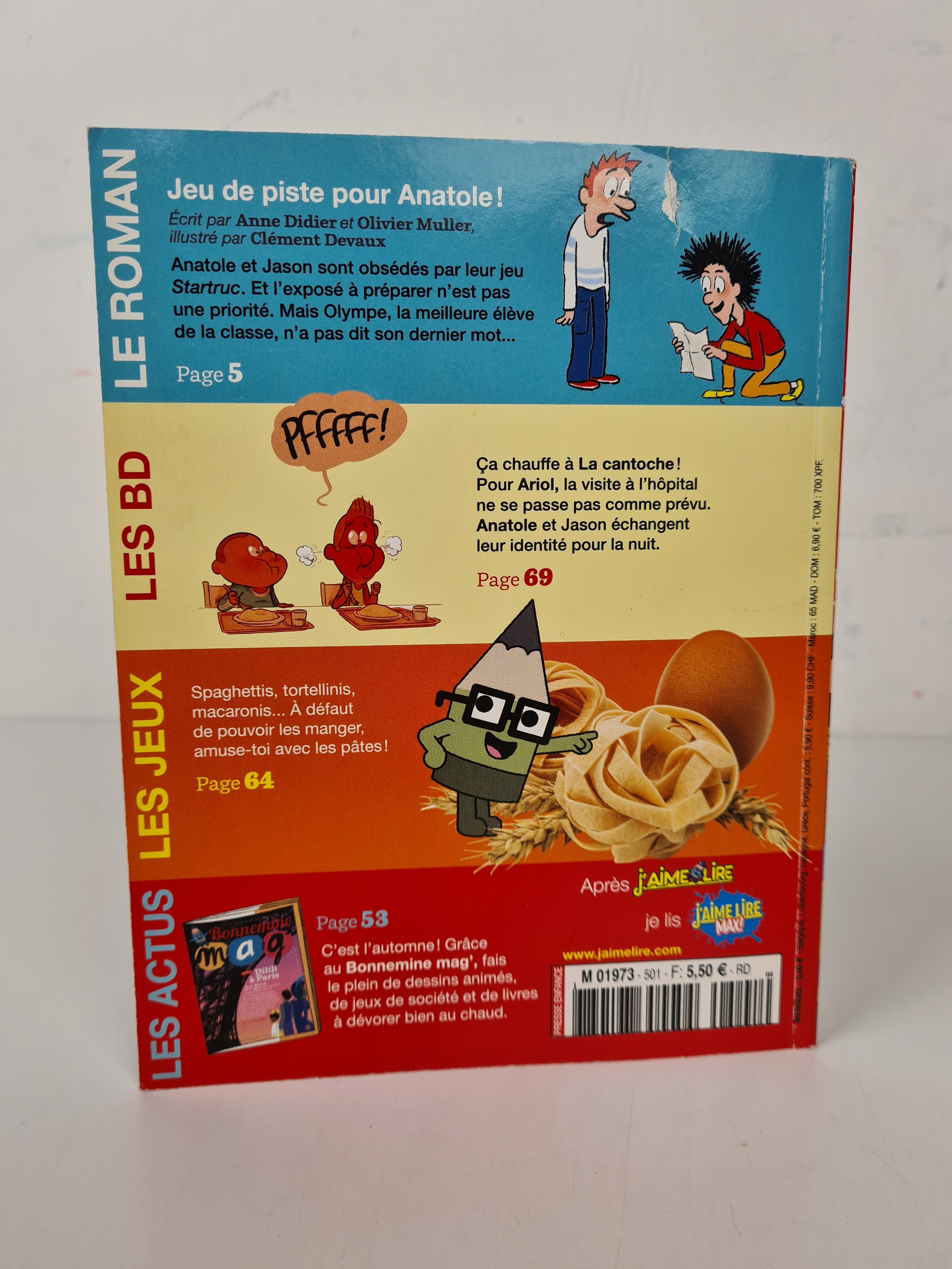 Livre d'enfant - J'aime lire Jeu de piste pour Anatole! N°501 - Bayard - 7/10 ans - Photo 2