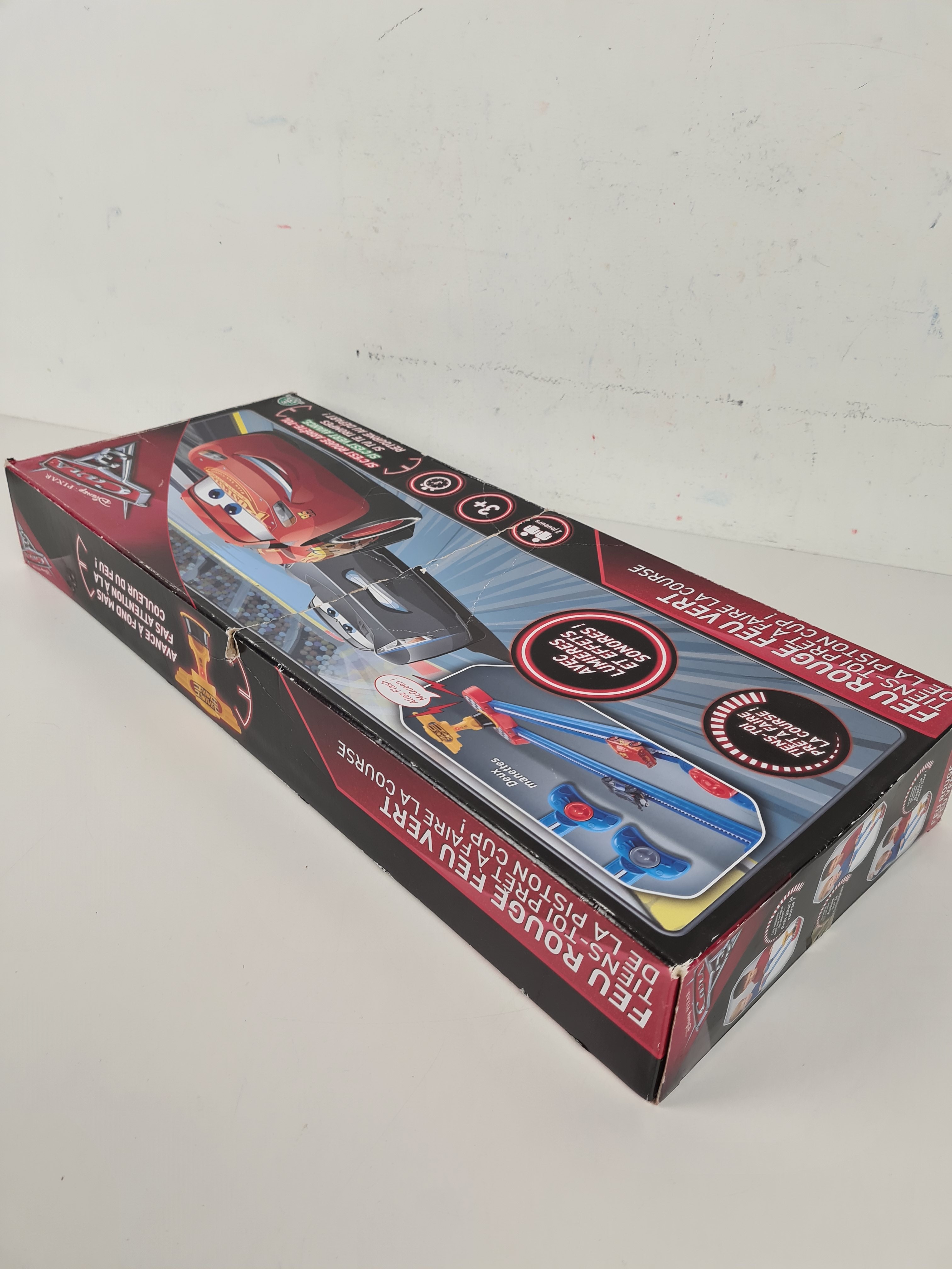 Circuit - Cars jeu "feu rouge , feu ver" - Disney Pixar -3ans+ Bon état - Vue 9 - 
