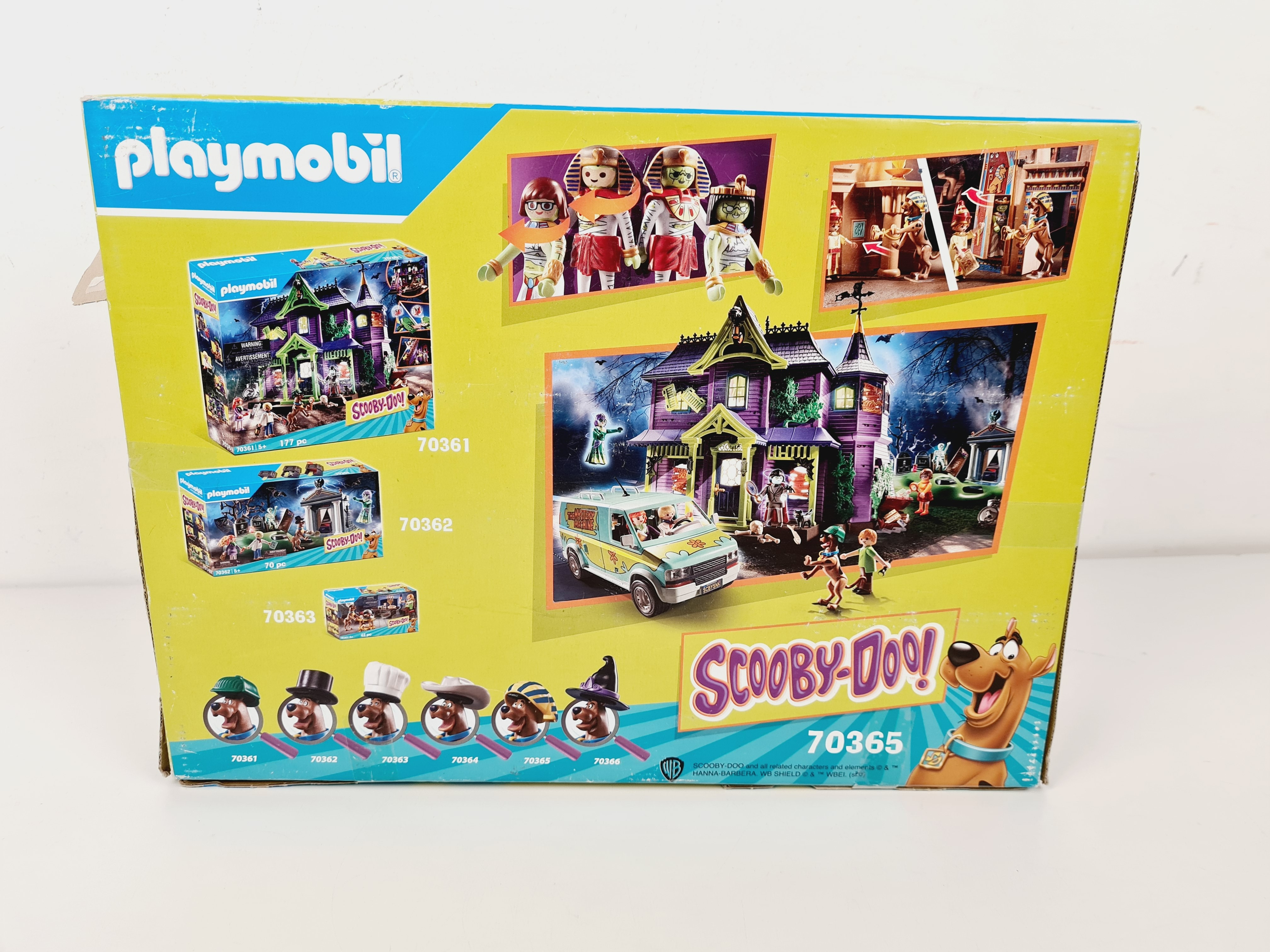 Playmobil - Playmobil 70365 - Scooby-Doo Scoobydoo Histoires en Egypte - 5 ans + Bon état - Vue 5 - 