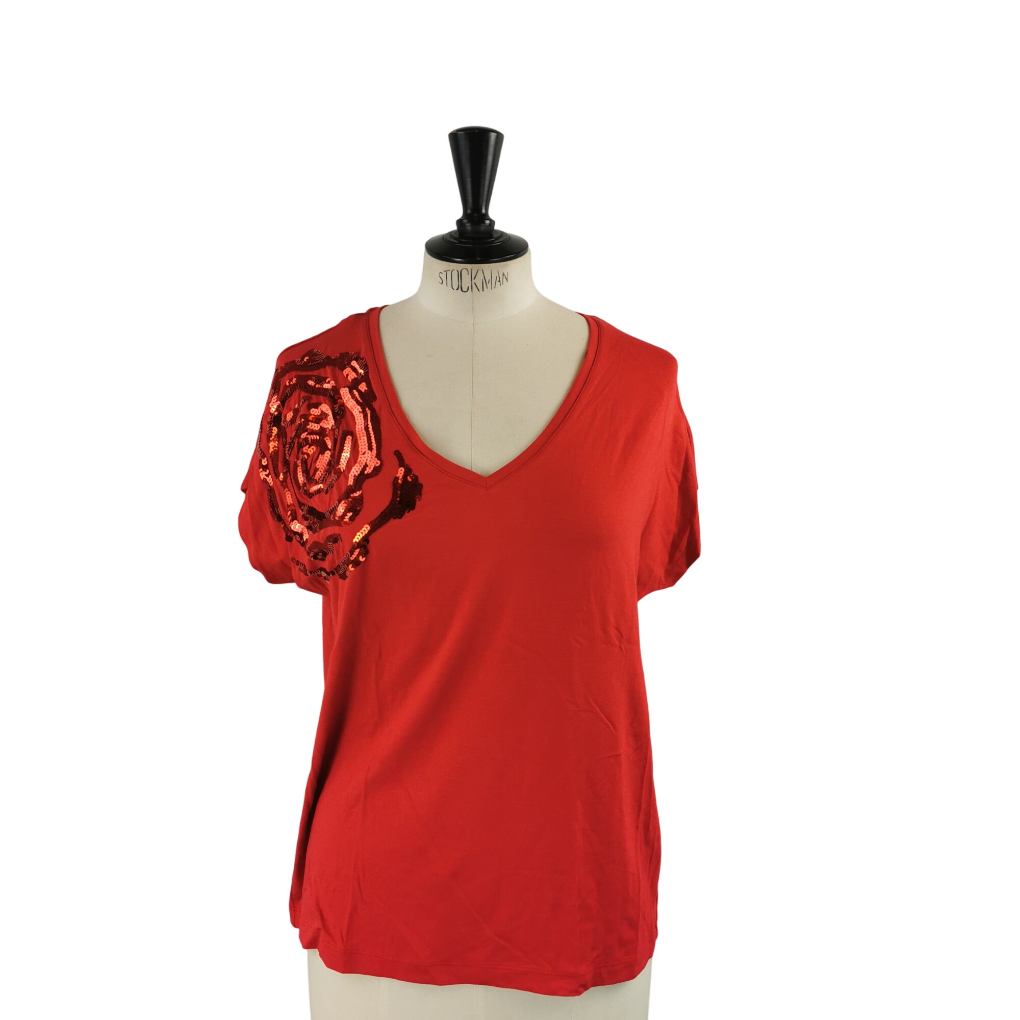 T-shirt RIU-36 , rose en sequin - Jacqueline Riu - Modalova