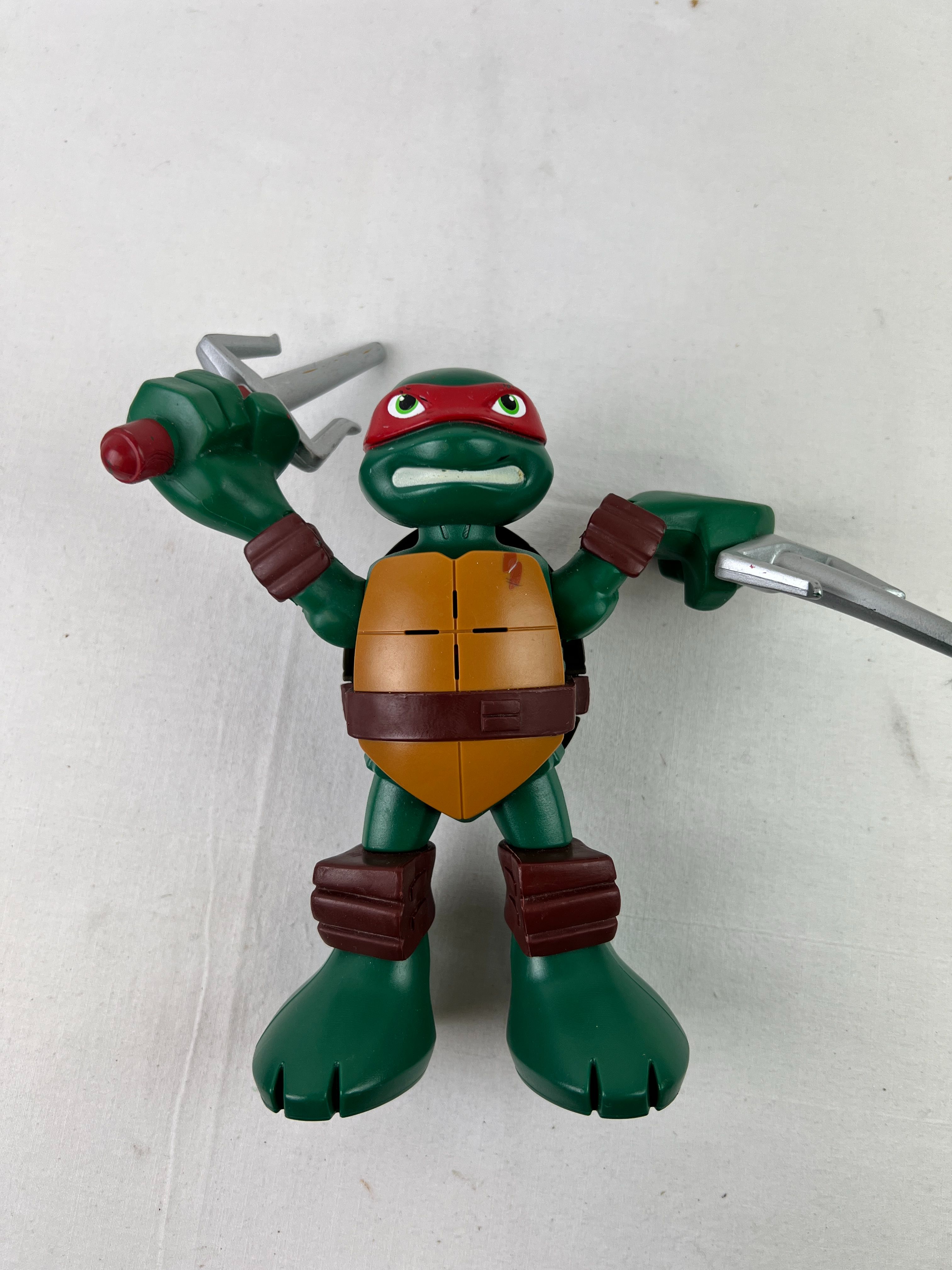 7 figurines Tortue Ninja Viacom 2012-14 Très bon état - Vue 17 - 