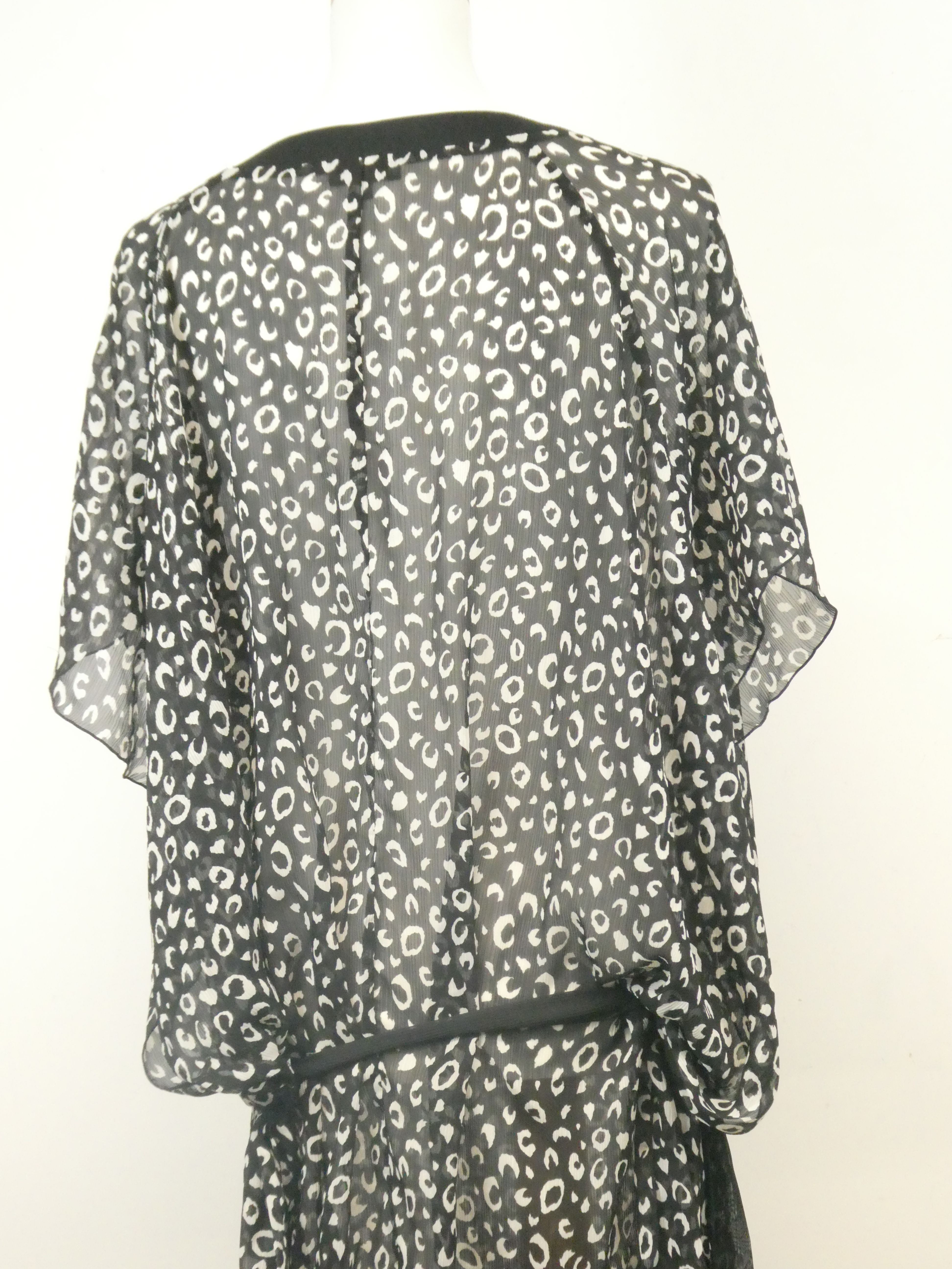 Darjeeling blouse semi transparent encolre ouvert - Taille 3/L/40 - Photo 7