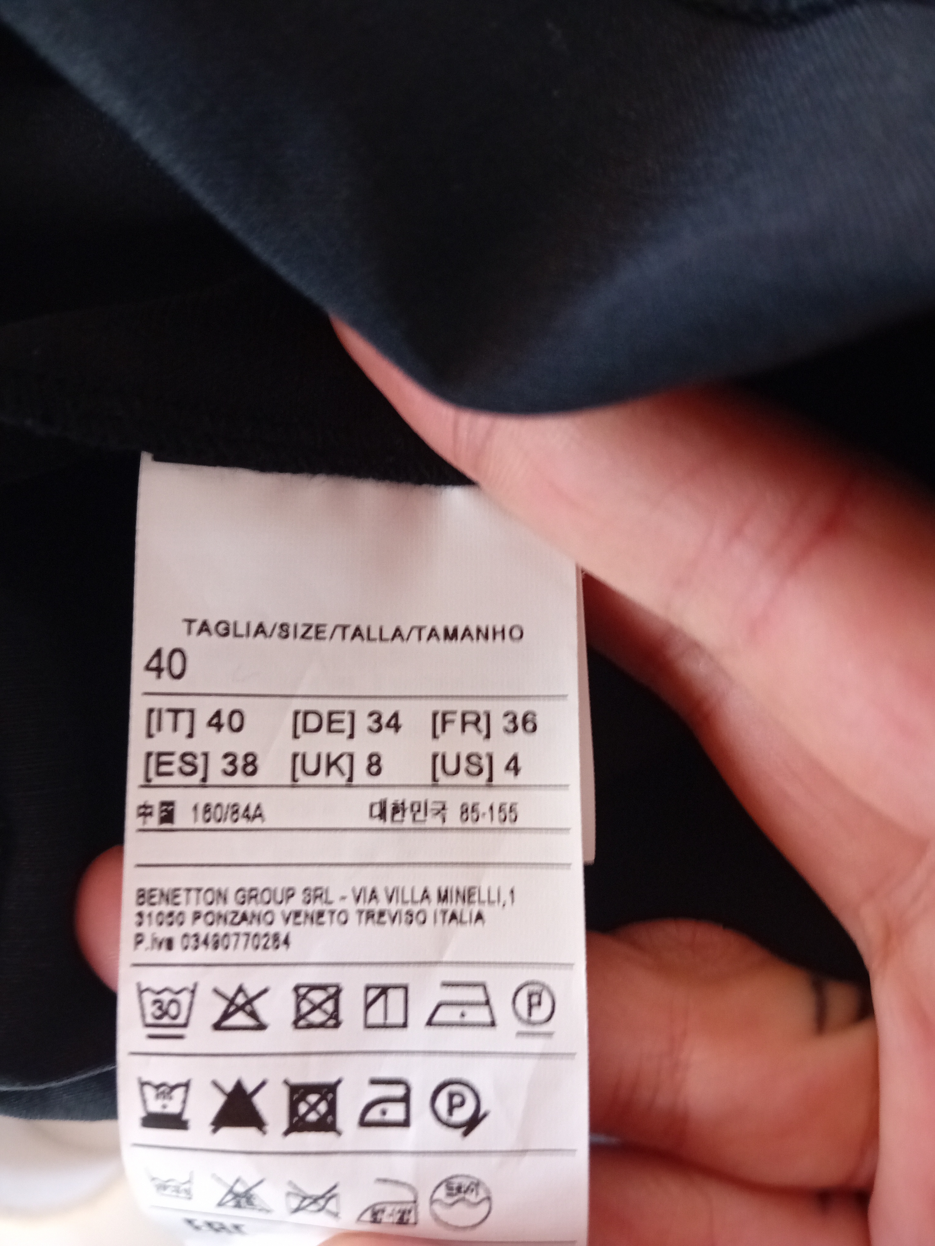 Robe Noire Sisley Épaules Dénudées Volants Taille S 36 (T4595)  - Vue 11 - 