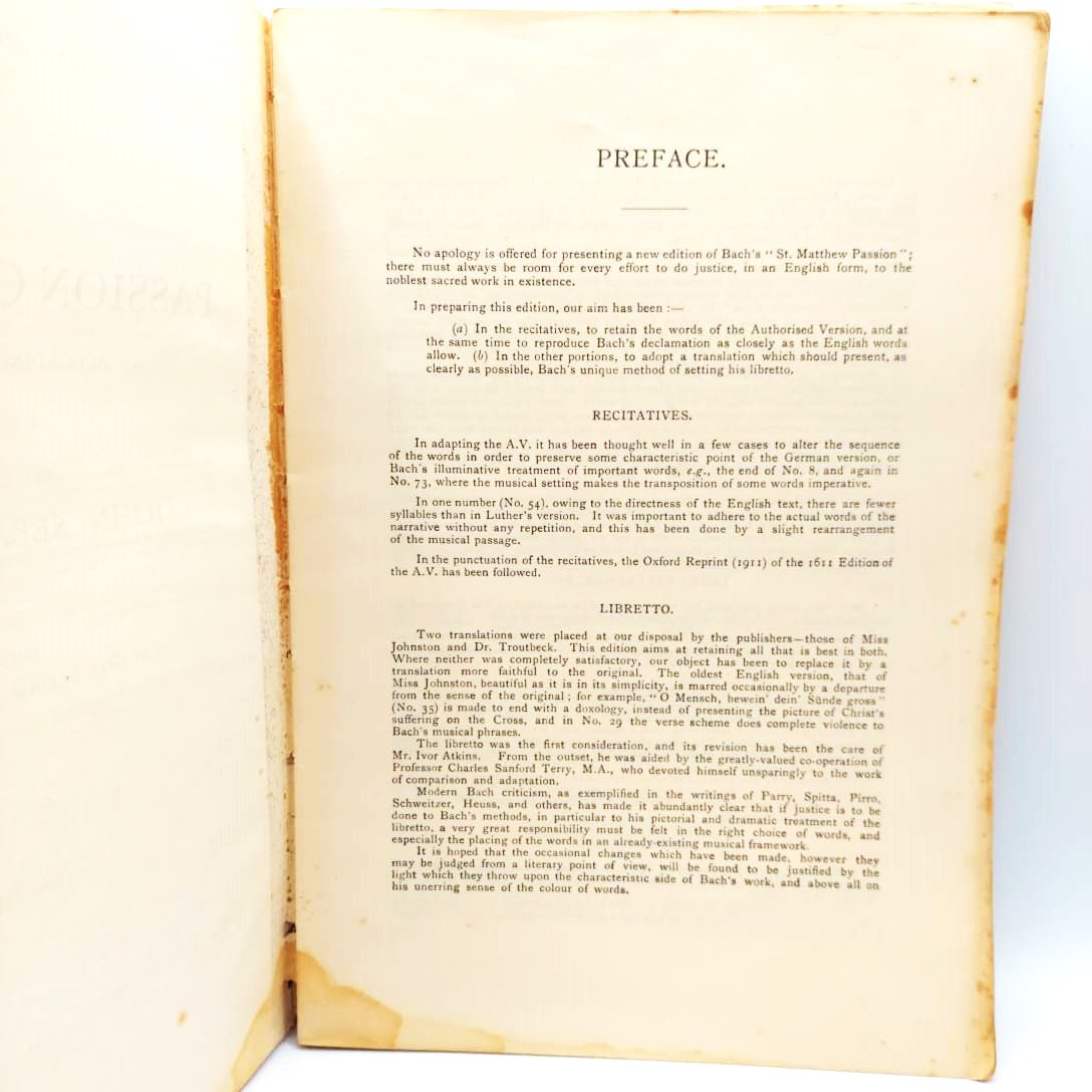Voir photo 4 de LOT de 2 PARTITIONS. Gounod - Bach. Novello's LOT de 2 PARTITIONS. Gounod - Bach. Novello's État correct - Vue 4 -