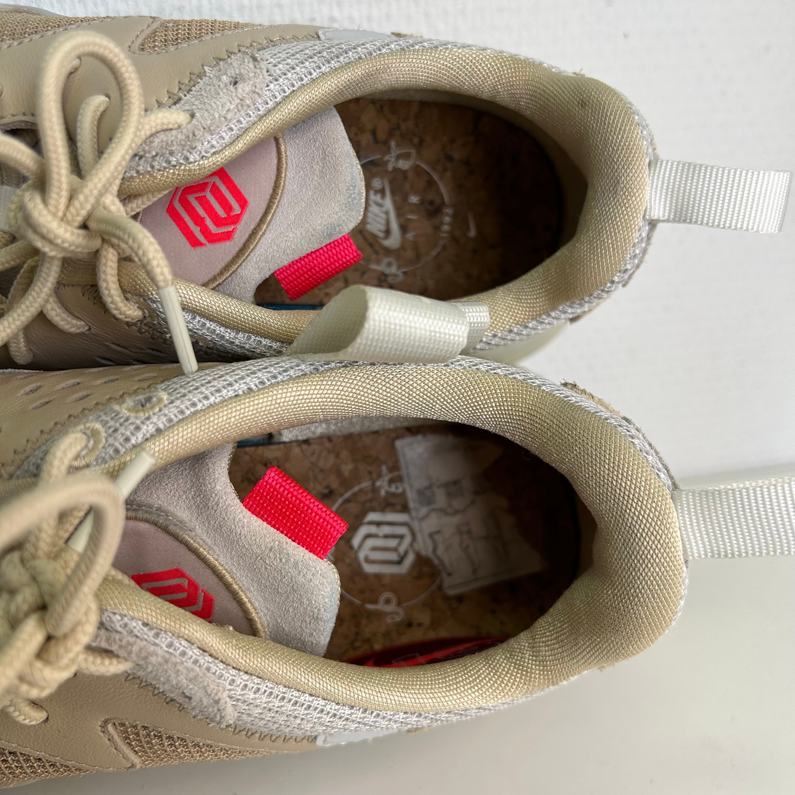 Nike - Baskets - Daim et cuir Beige gris - Taille 42,5 Très bon état - Vue 7 - 
