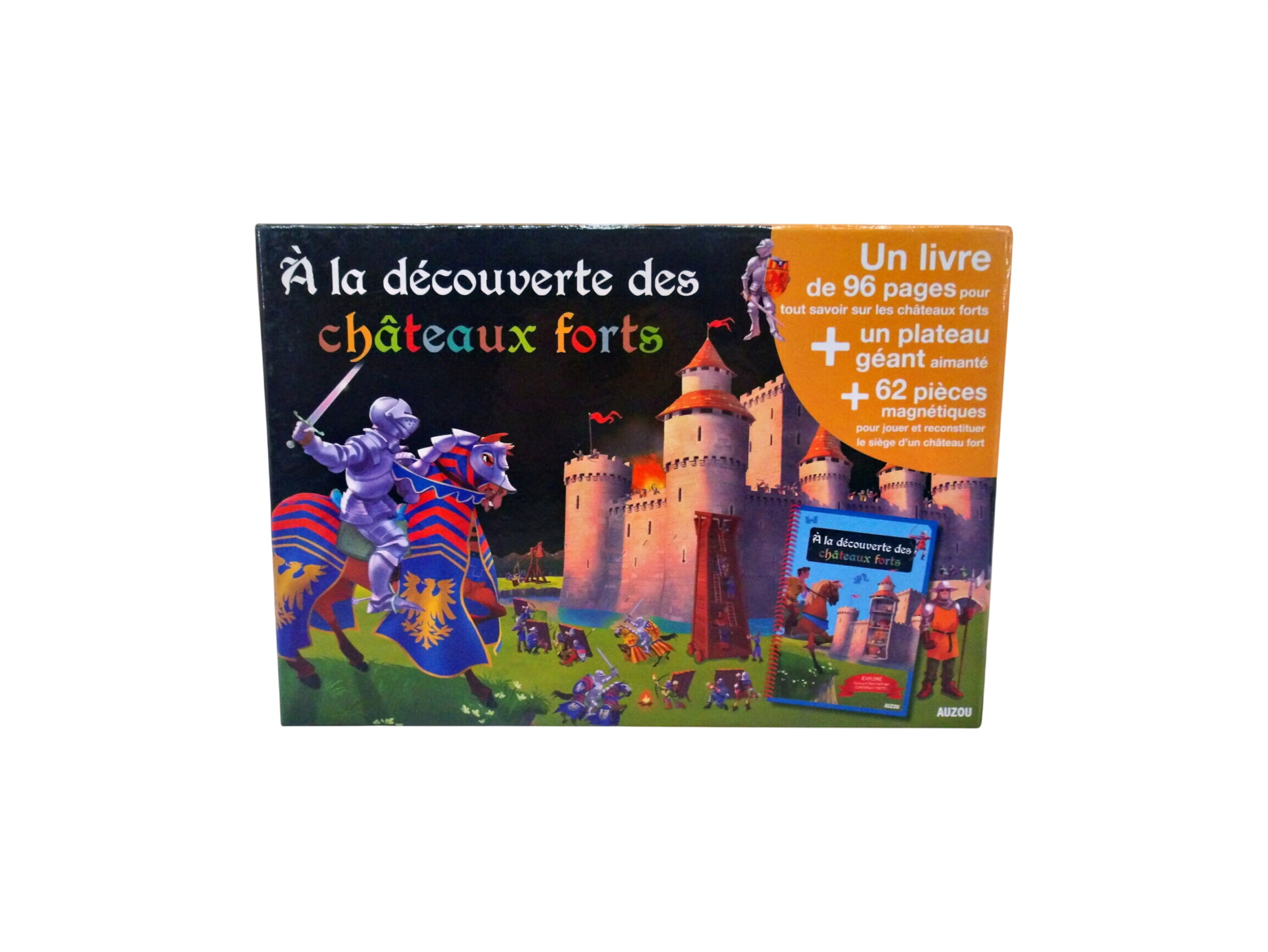 A la découverte des châteaux forts- Édition 2015 Très bon état -  reconditionné disponible sur Label Emmaüs