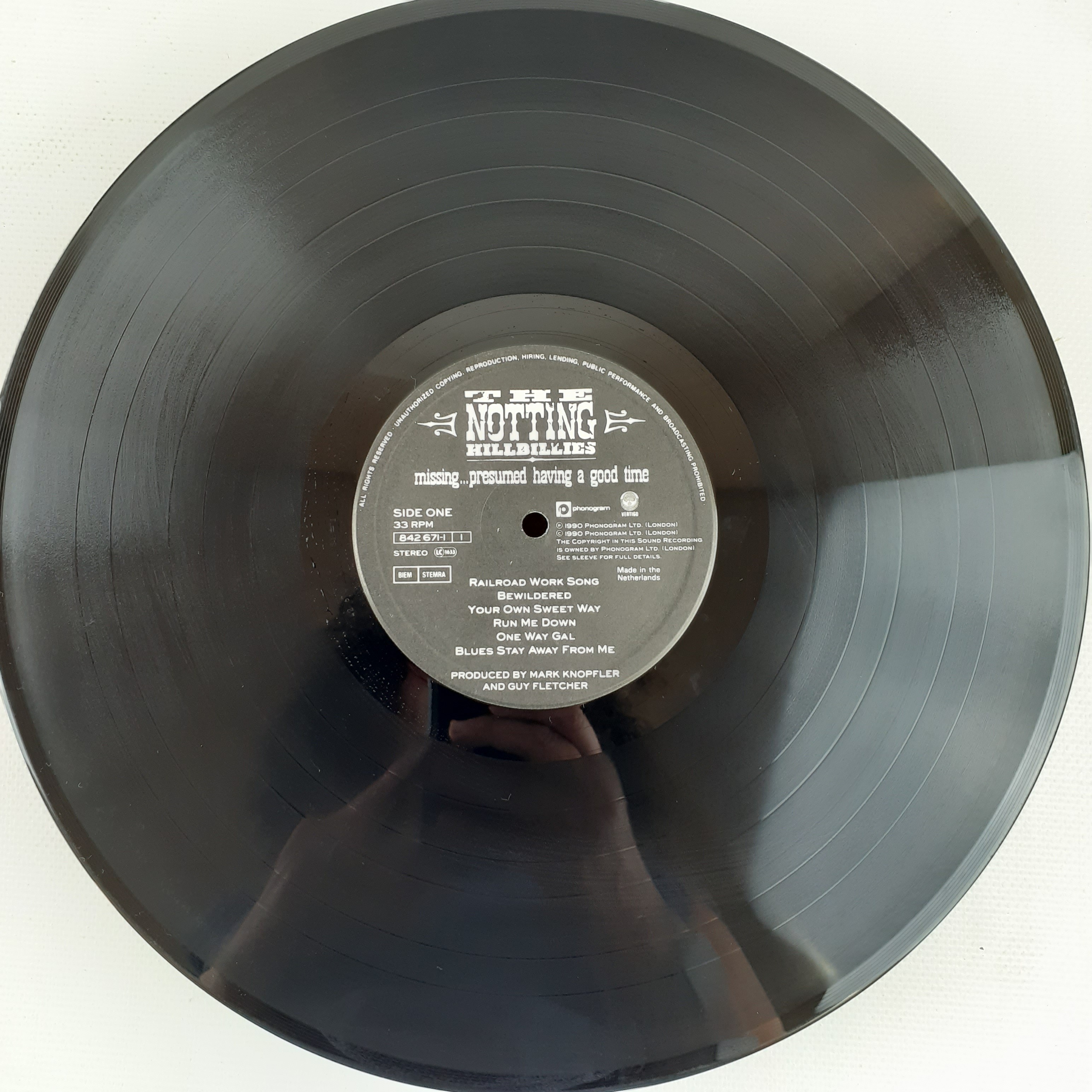 The Notting Hillbillies – Missing...Presumed Having A Good Time Très bon état - Vue 2 - 